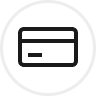 Credit or Debit Card (Visa, Mastercard, Amex)