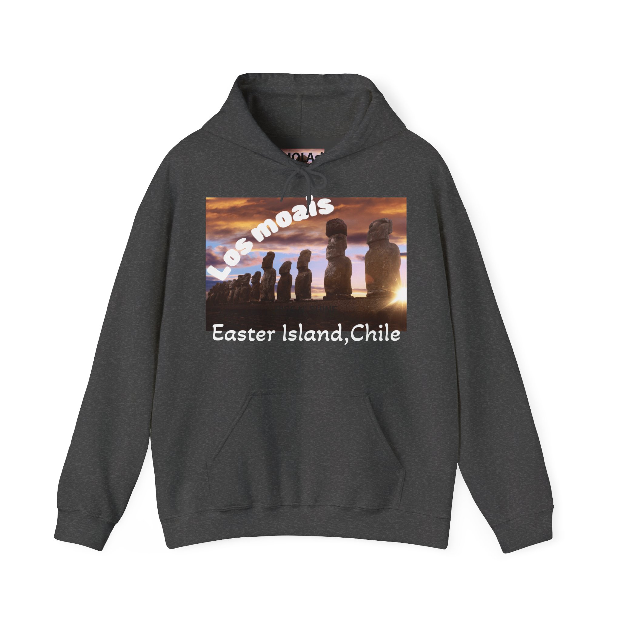 easter island moai sweatshirt | unisex hooded sweatshirt | travel gift | adventure ready | unique souvenir | island vibes