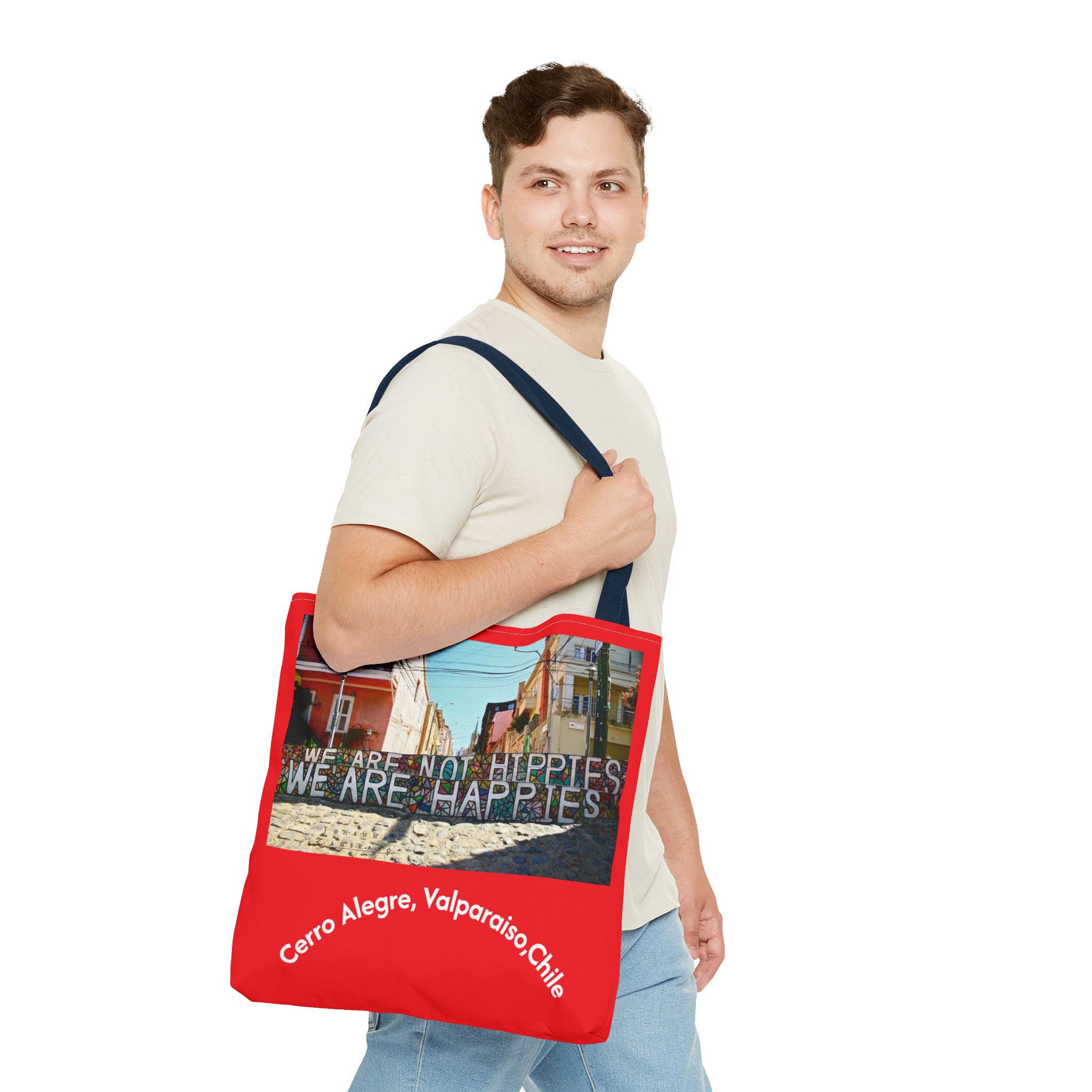 vibrant travel tote bag, beach bag, shopping tote, gift for travelers, statement bag, eco friendly carryall