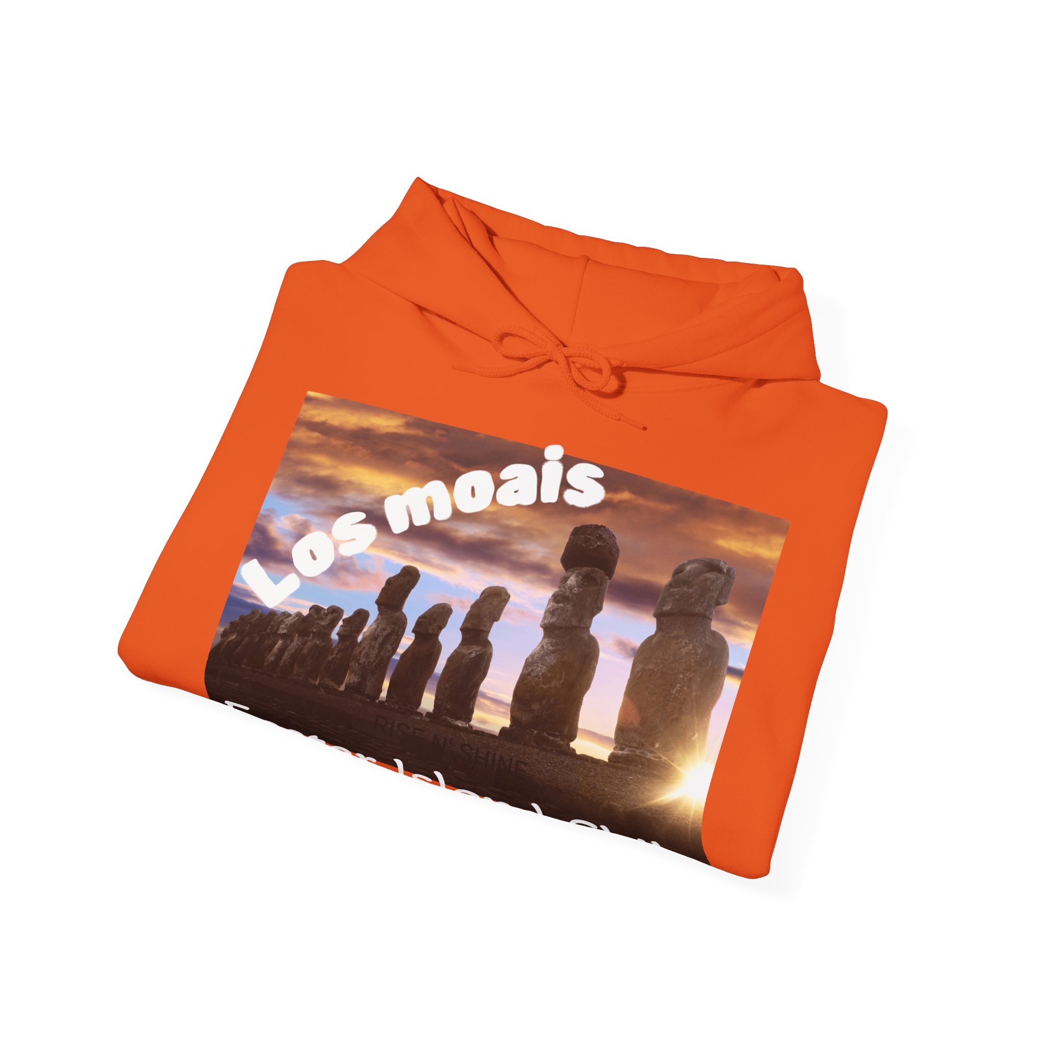 easter island moai sweatshirt | unisex hooded sweatshirt | travel gift | adventure ready | unique souvenir | island vibes