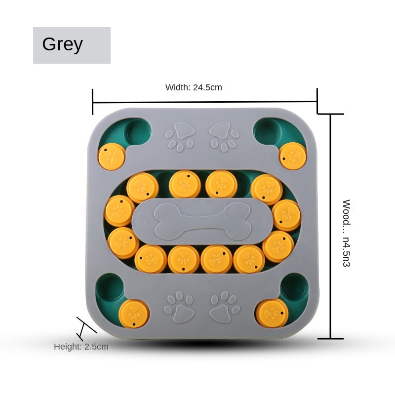 Interactive Slow Feeder Dog Bowl - Puzzle Toy for Pets - Image 20