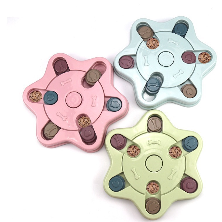 Interactive Slow Feeder Dog Bowl - Puzzle Toy for Pets - Image 8