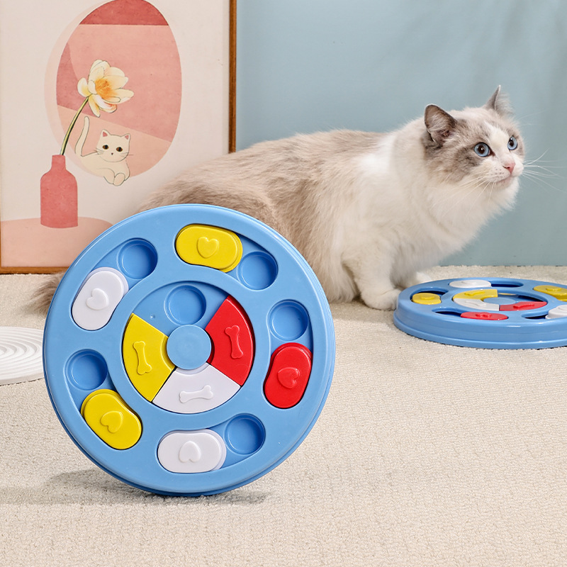 Interactive Slow Feeder Dog Bowl - Puzzle Toy for Pets - Image 3