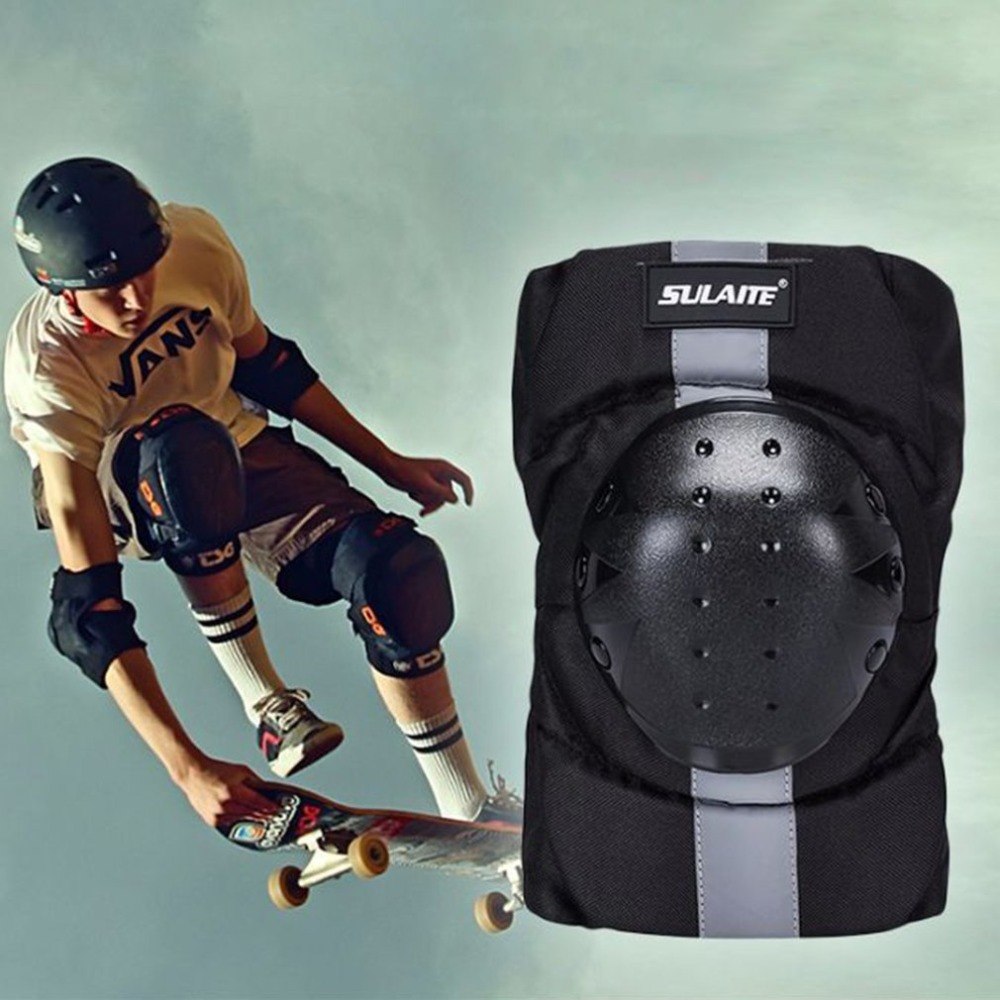 Riding Elbow Pads Knee Skating Extreme Off-road Outdoor Sports Protective Gear Reflective Skating Shatter-resistant Protection - Image 3