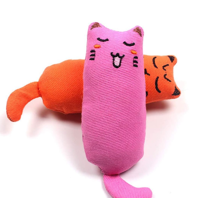 Rustle Sound Catnip Toy Cats Products for Pets Cute Cat Toys for Kitten Teeth Grinding Cat Plush Thumb Pillow Pet Accessories - Image 5