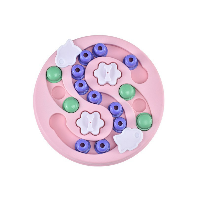 Interactive Slow Feeder Dog Bowl - Puzzle Toy for Pets - Image 11