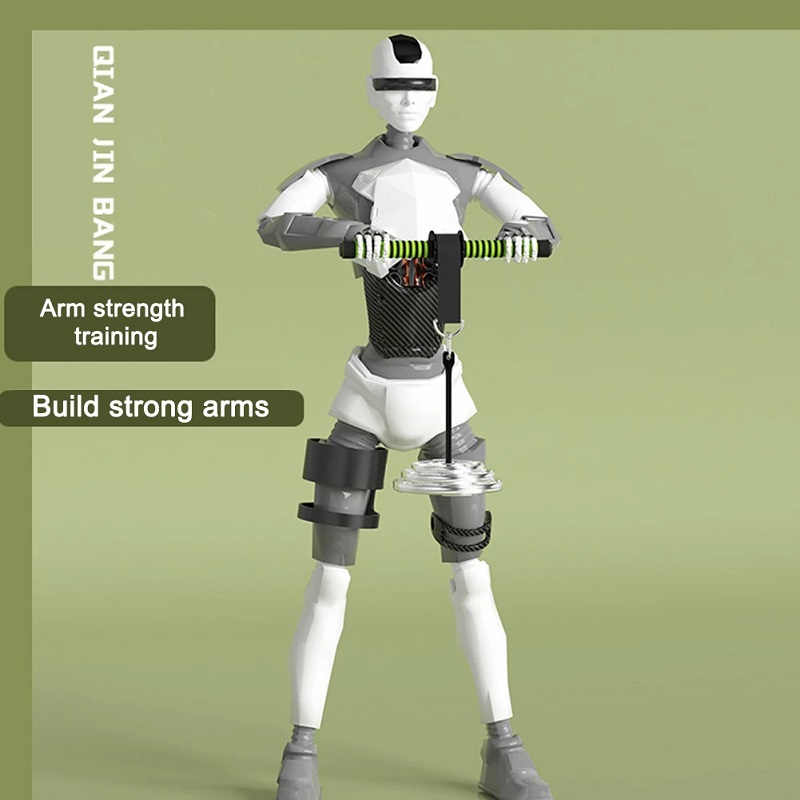 Forearm Strength Trainer Arm Workout Wrist Training Roller Muscle Exercises Bar Waist Roller Equipment Gym Fitness Accessories - Image 6