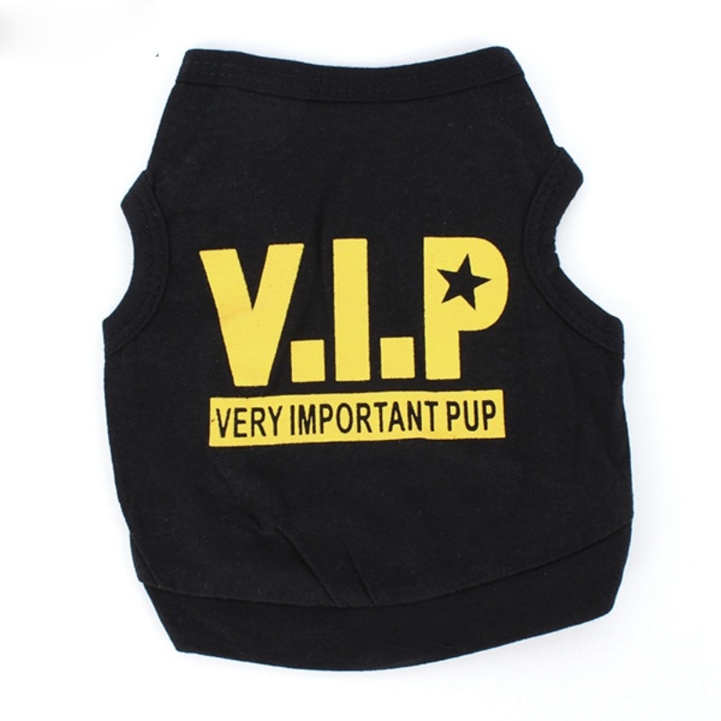 Dog Tshirt VIP Pets T-shirts For Dogs Goods For Pets Dog Shirt Clothes Summer - Image 3