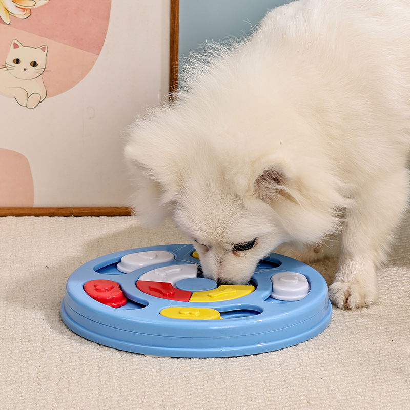 Interactive Slow Feeder Dog Bowl - Puzzle Toy for Pets - Image 2