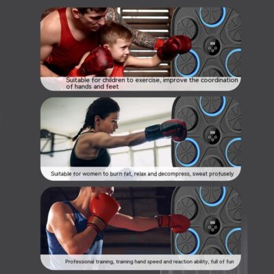 Molanizzi Music Boxing Target Training Wall Target Fitness Equipment for kids, women, and professional training.