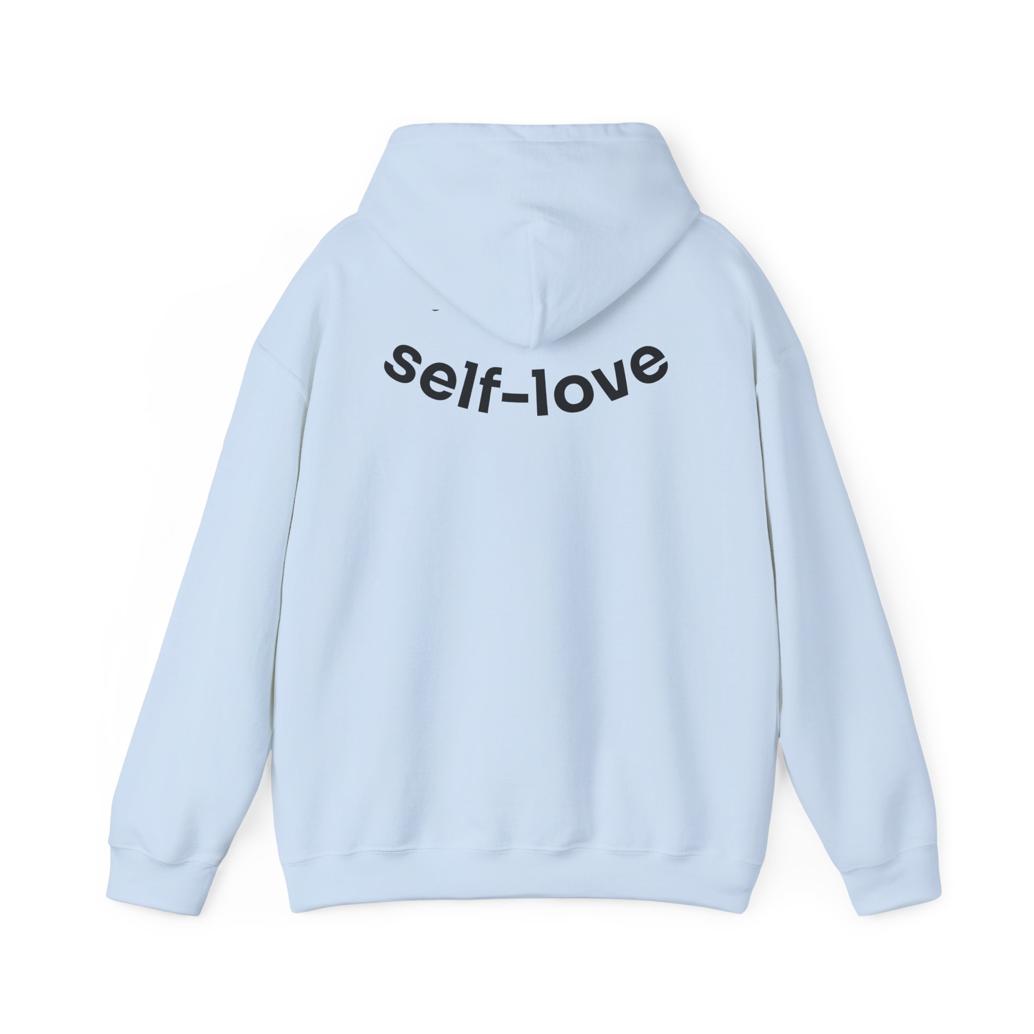 Unisex Hoodie with 'i-Amor Self Love' letters. By Molanizzi