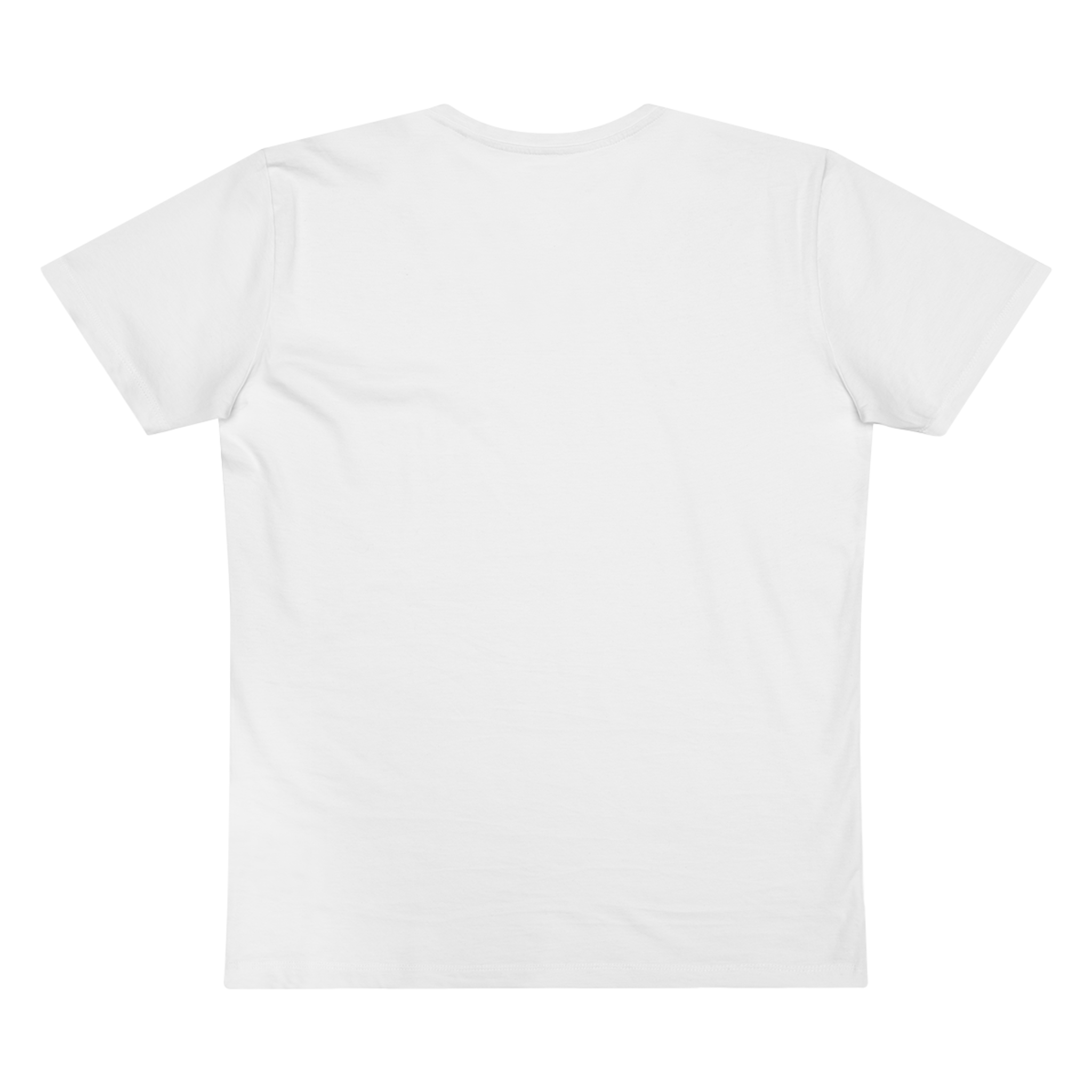 White v-neck tee with "The real delulu y yo" graphic and lounging bears