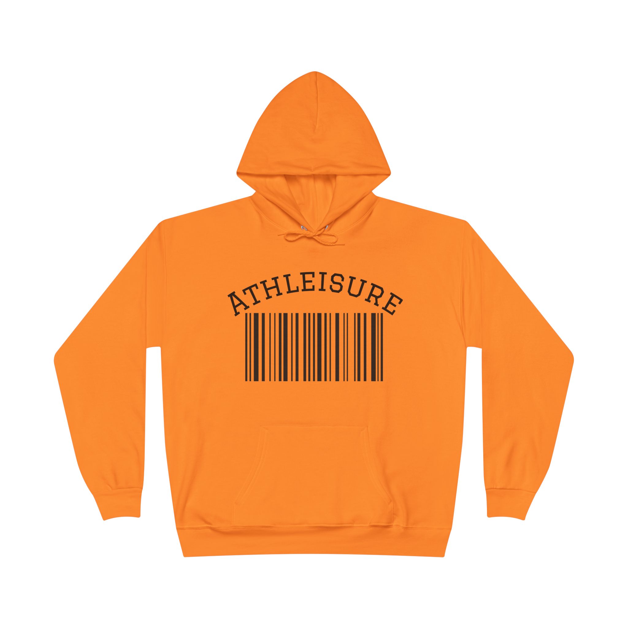 Unisex Eco-Friendly Hoodie with Barcode Design Sweatshirt - Image 25