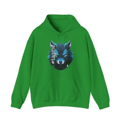 Tagme Wolf Unisex Hooded Sweatshirt