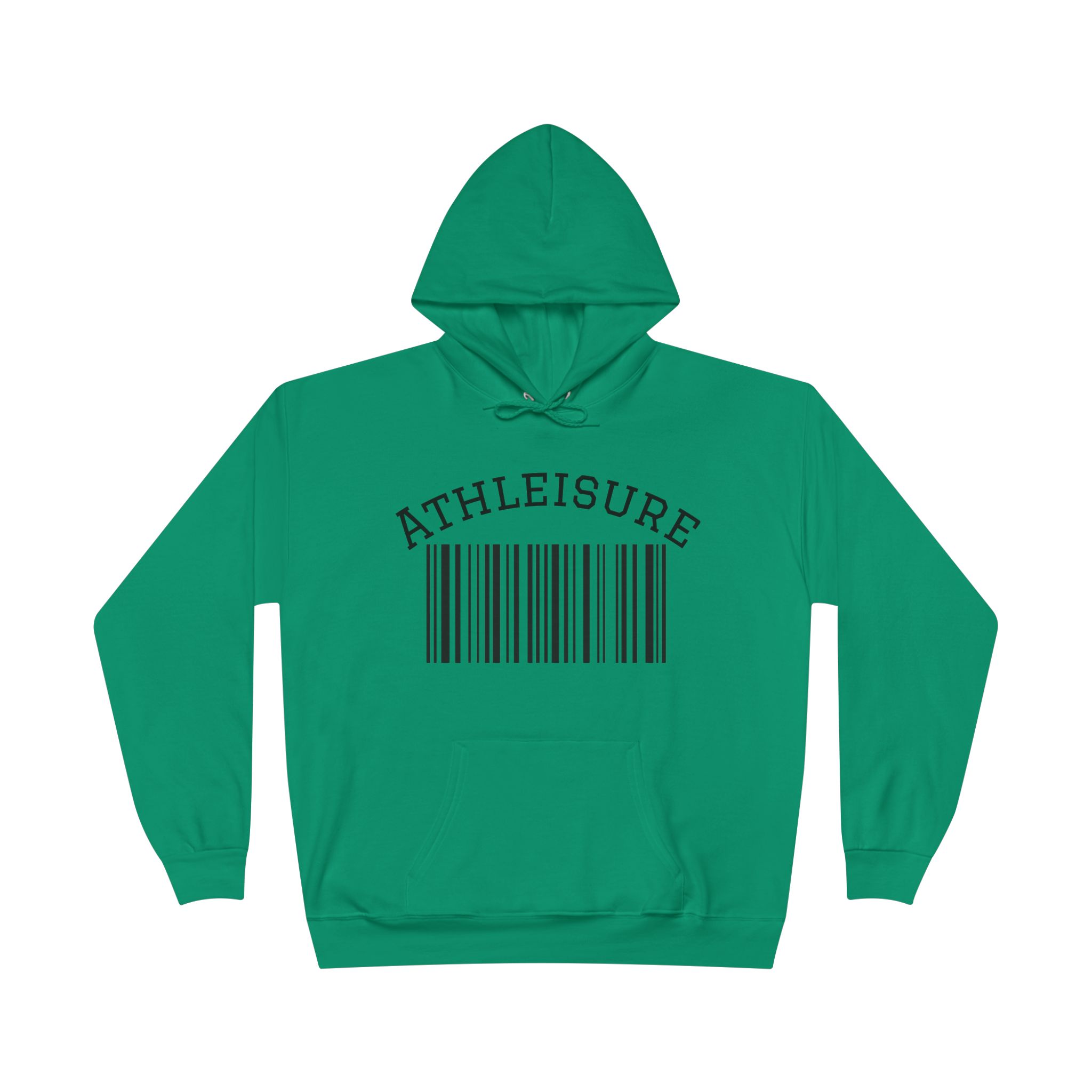 Unisex Eco-Friendly Hoodie with Barcode Design Sweatshirt - Image 45
