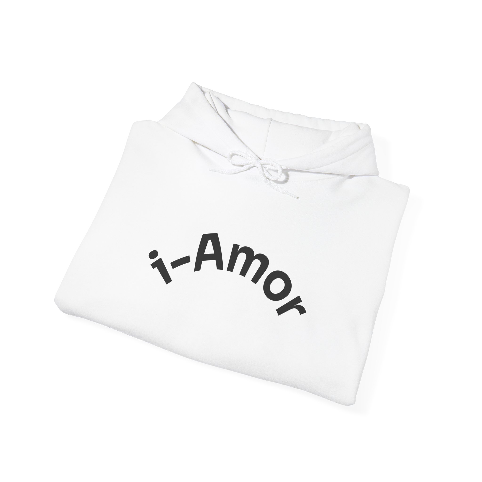 Unisex Hoodie with 'i-Amor Self Love' letters. By Molanizzi