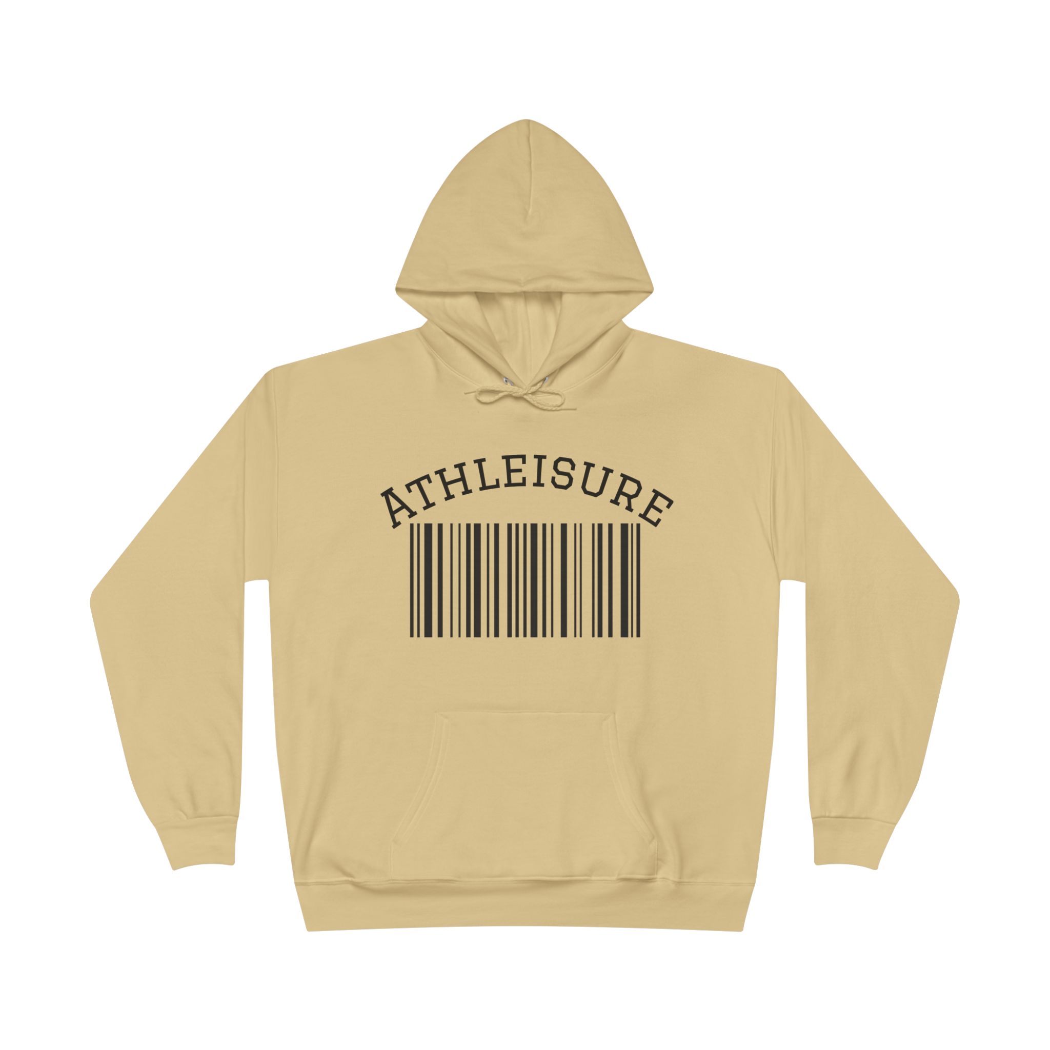 Unisex Eco-Friendly Hoodie with Barcode Design Sweatshirt - Image 21