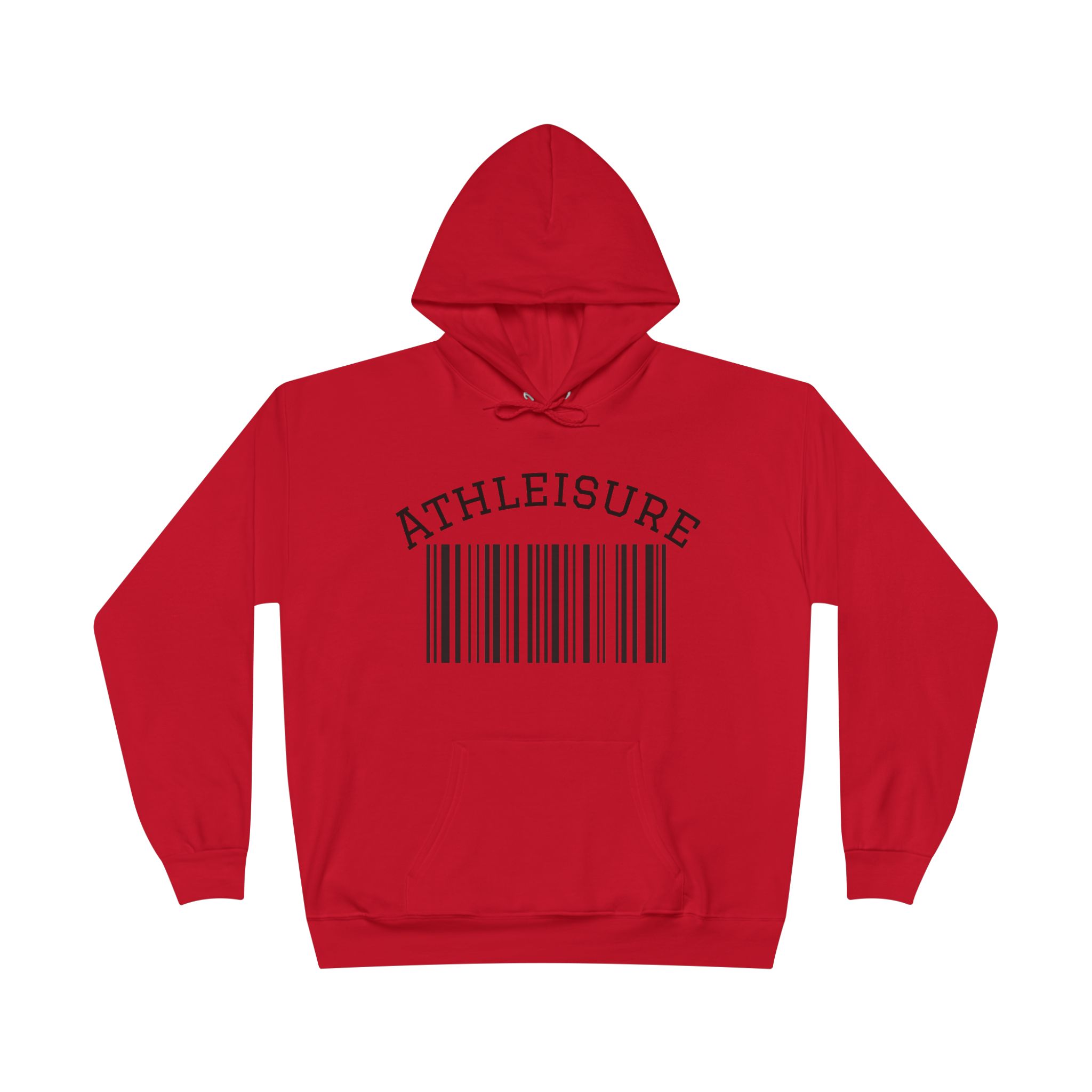 Unisex Eco-Friendly Hoodie with Barcode Design Sweatshirt - Image 73