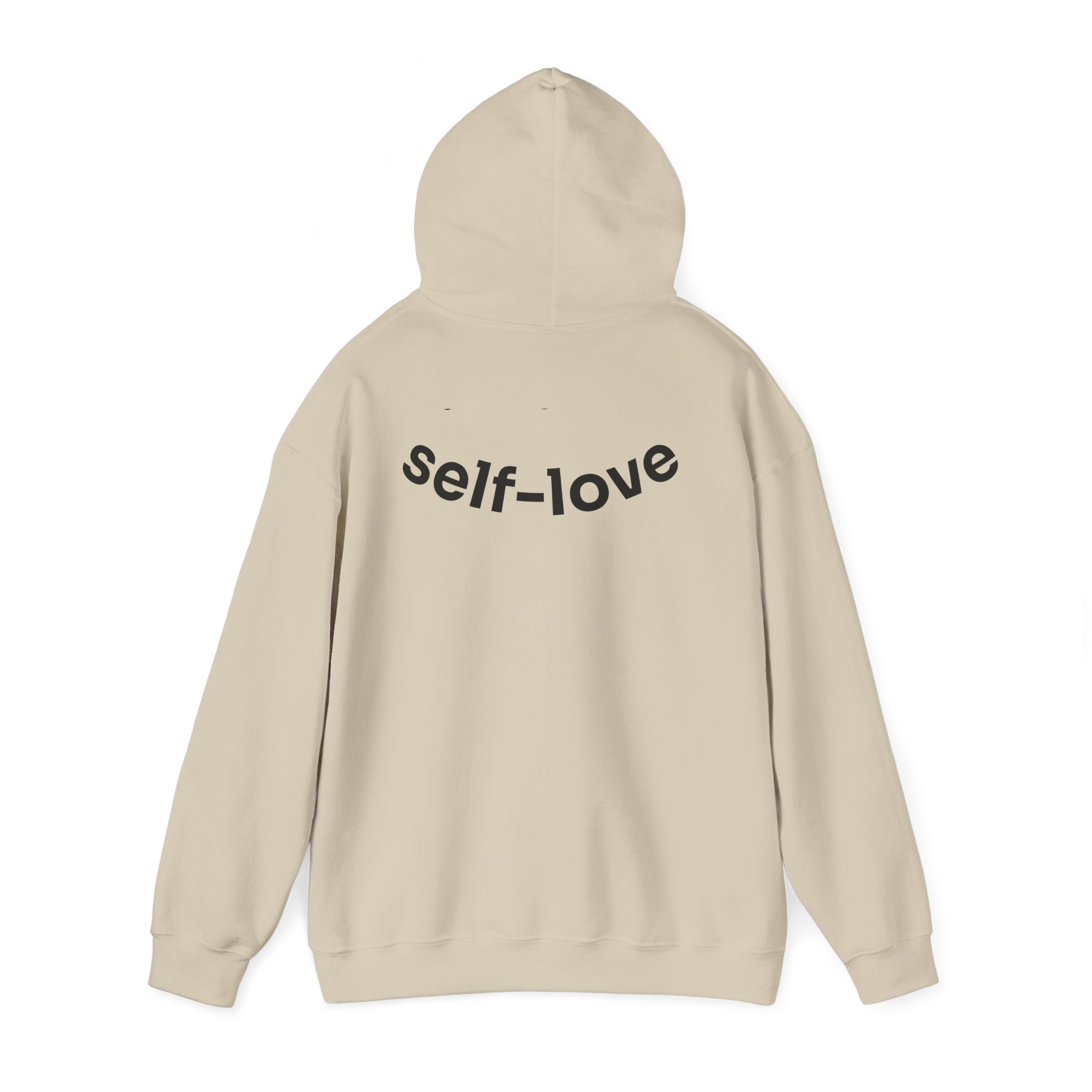 Unisex Hoodie with 'i-Amor Self Love' letters. By Molanizzi
