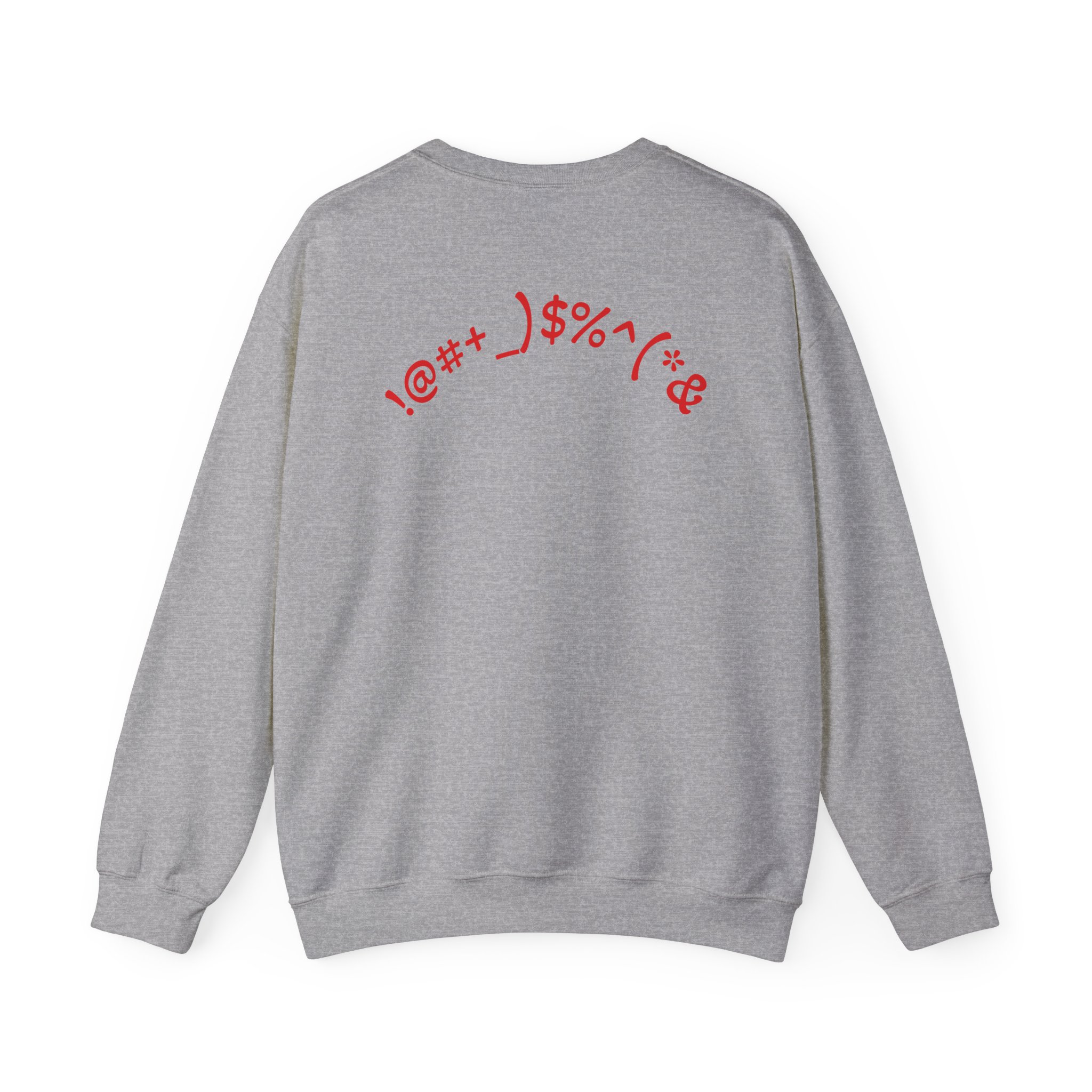 Cozy Crewneck Unisex Sweatshirt with Self Aura letters by Molanizzi