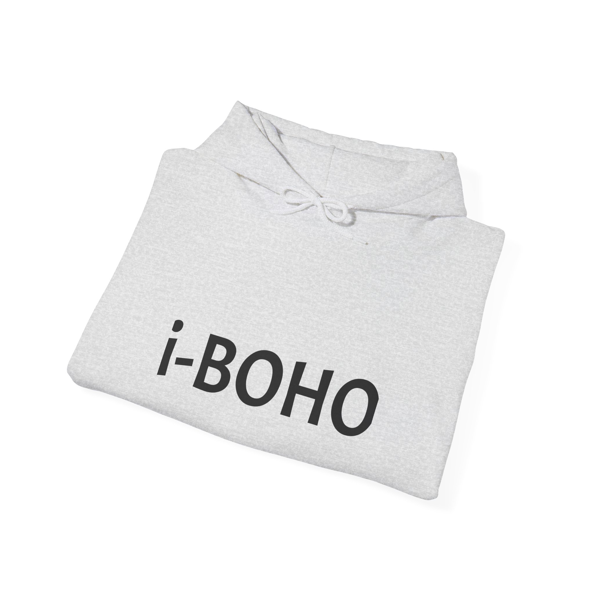 Molanizzi i-Boho grey unisex hoodie. Comfortable sweatshirt, stylish for anime lovers.