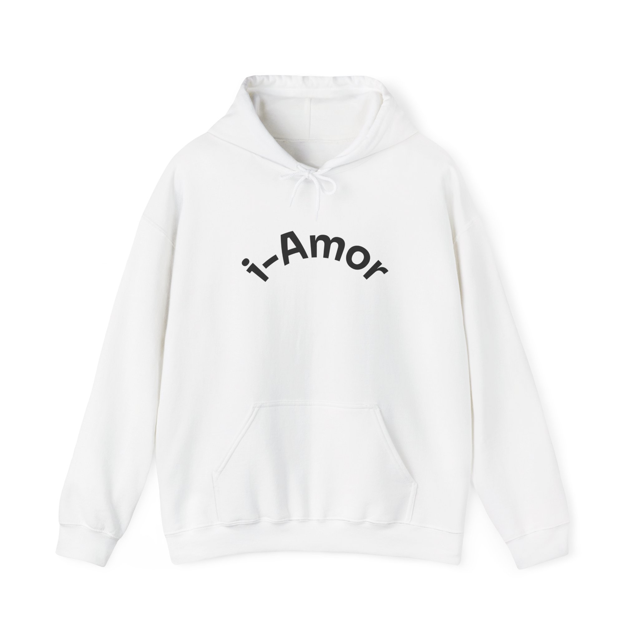 Unisex Hoodie with 'i-Amor Self Love' letters. By Molanizzi