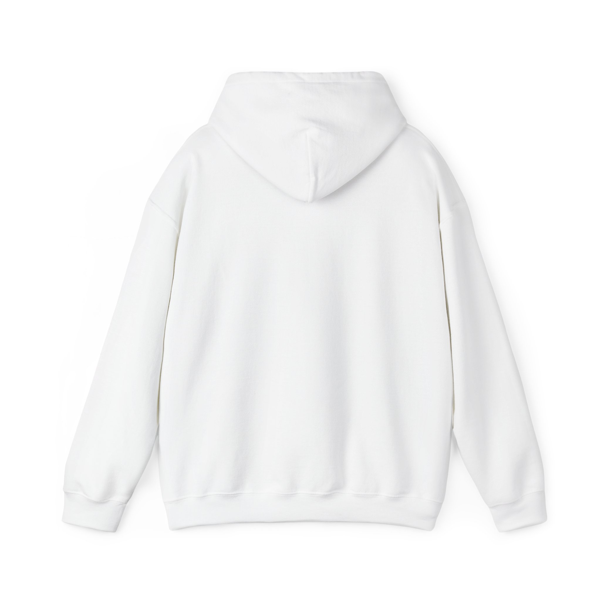 Molanizzi i-Boho white unisex hoodie. Comfortable hooded sweatshirt for anime lovers.