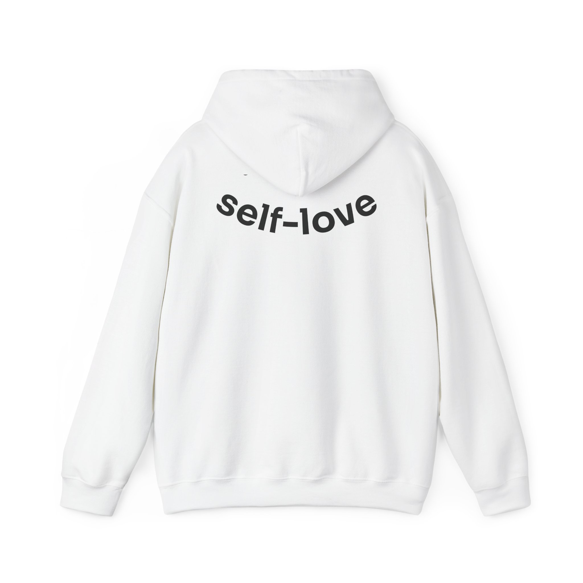Unisex Hoodie with 'i-Amor Self Love' letters. By Molanizzi