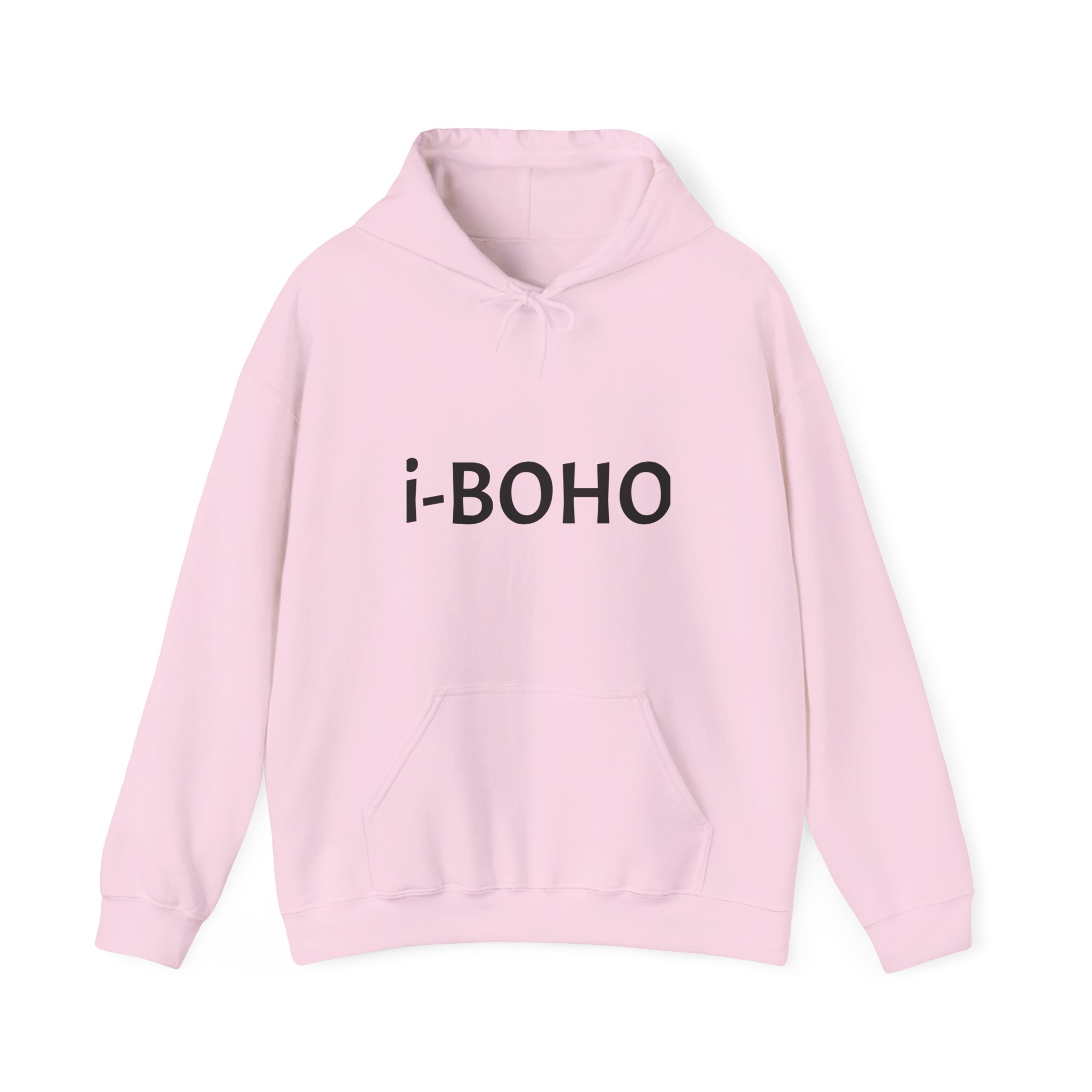 Molanizzi i-Boho pink hoodie. Unisex sweatshirt, comfortable & stylish. Anime lovers apparel.