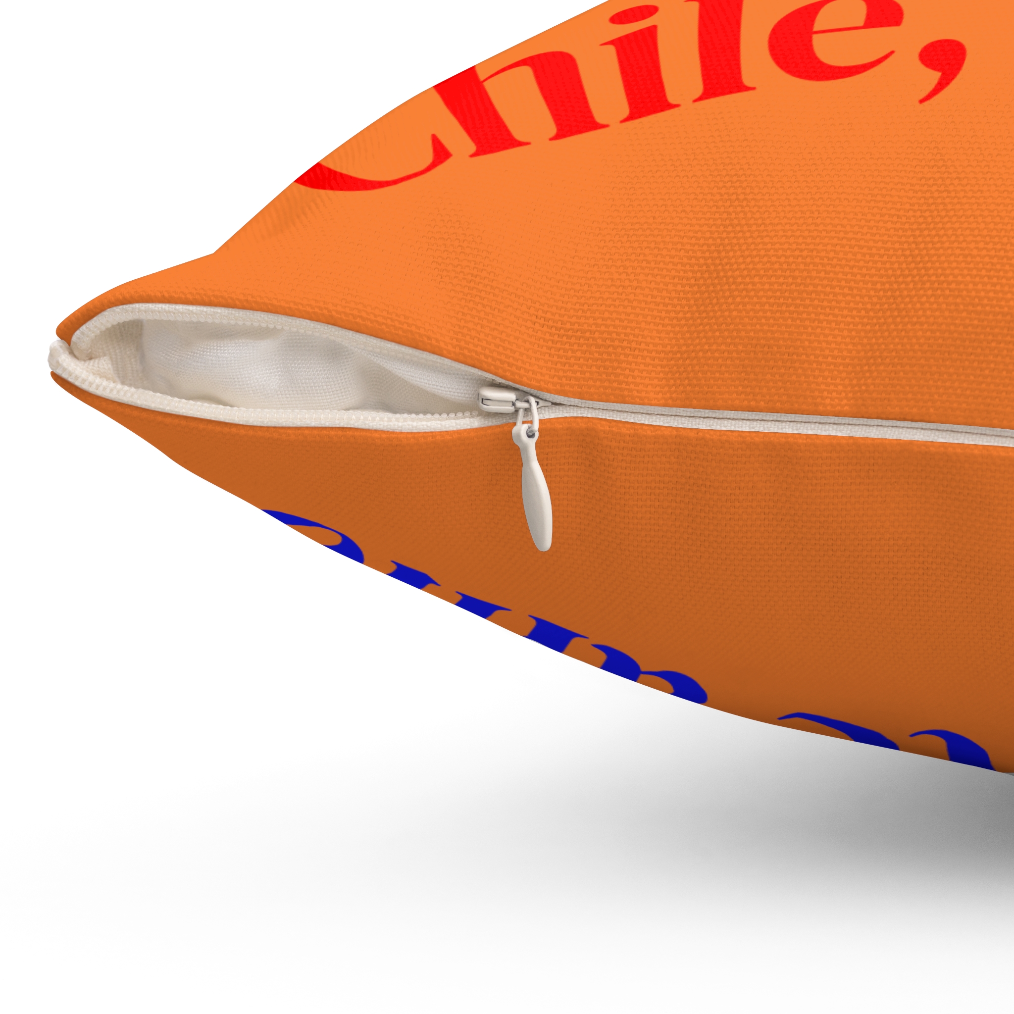 Decorative Couch Cushion Pillow with Chilean Volcano graphics. By Molanizzi