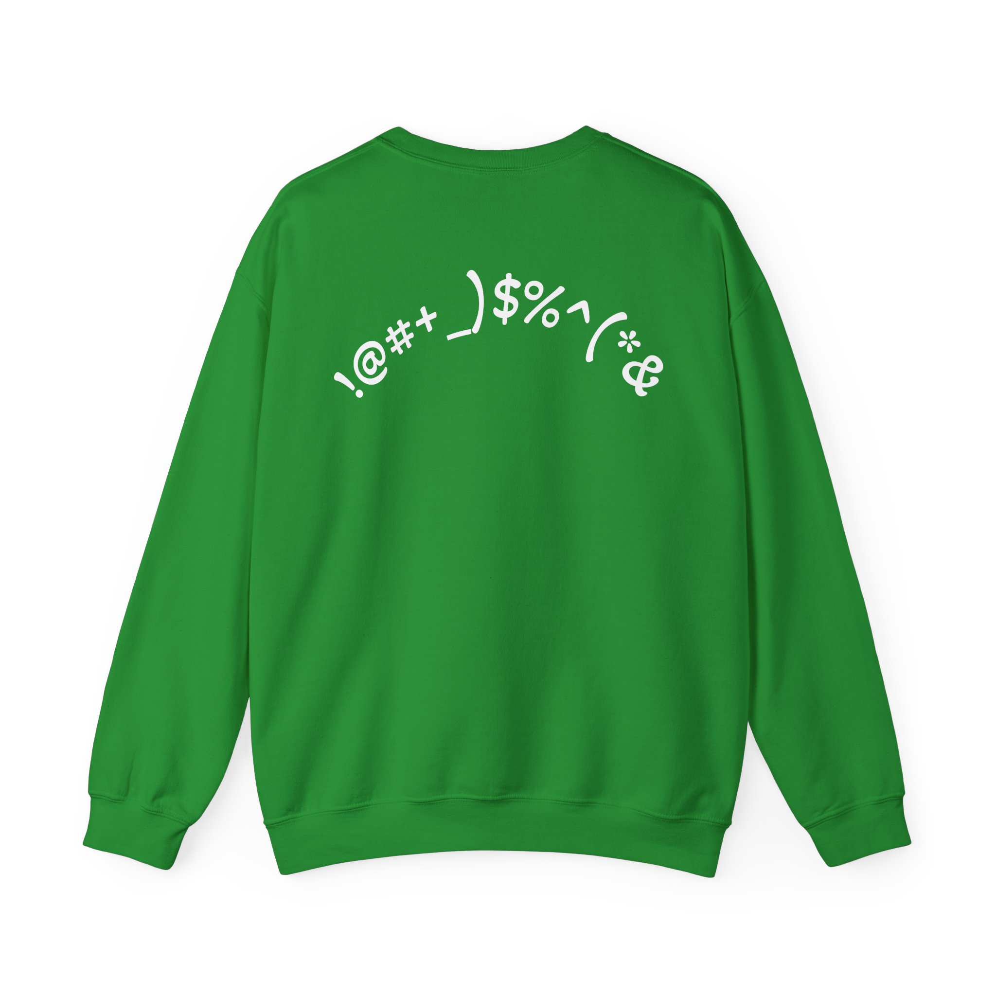Cozy Crewneck Unisex Sweatshirt with Self Aura letters by Molanizzi