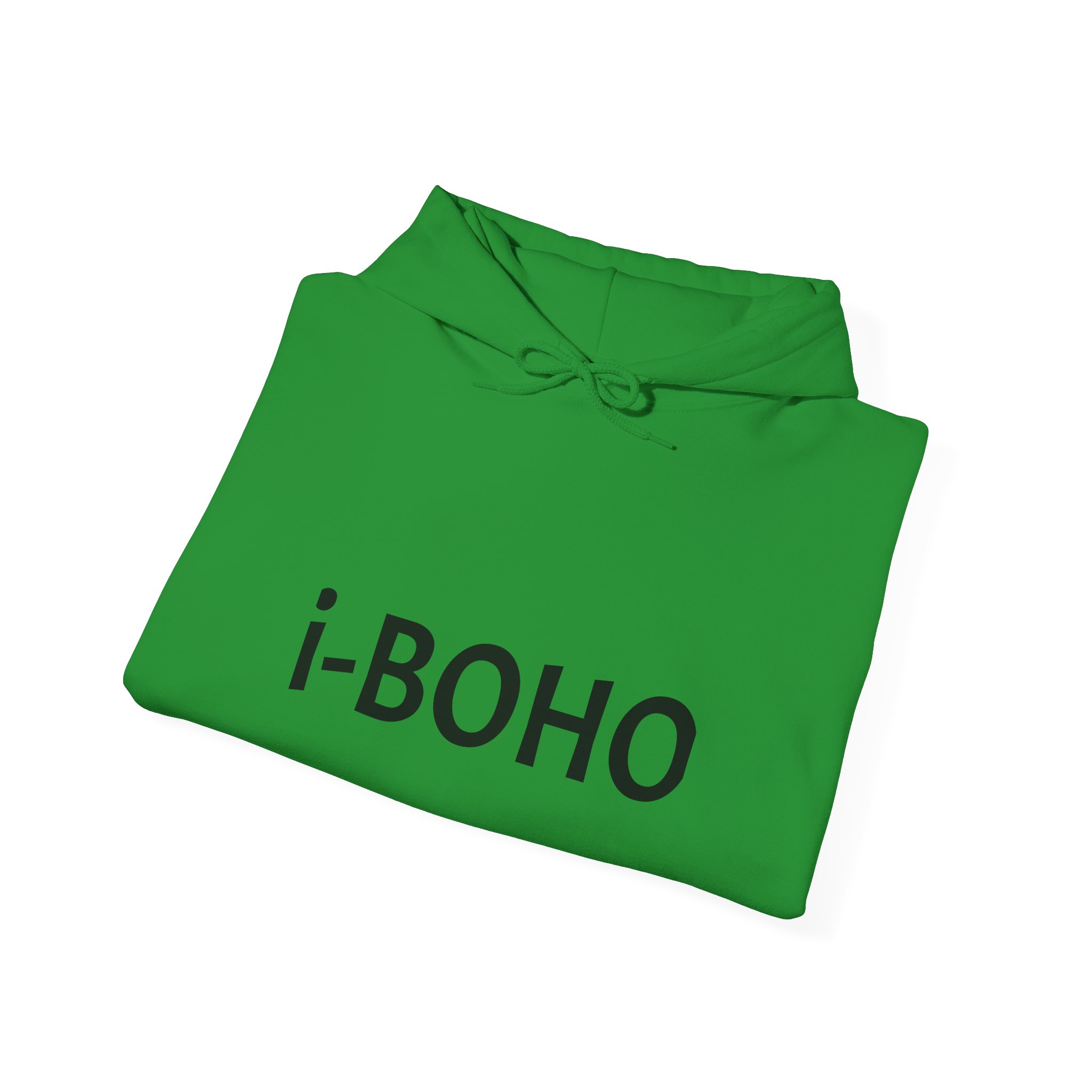 Molanizzi i-Boho: Green unisex hoodie. Comfortable sweatshirt for anime lovers.