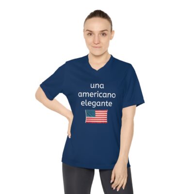 Women's Performance V-Neck Tee - Stylish Athletic Shirt