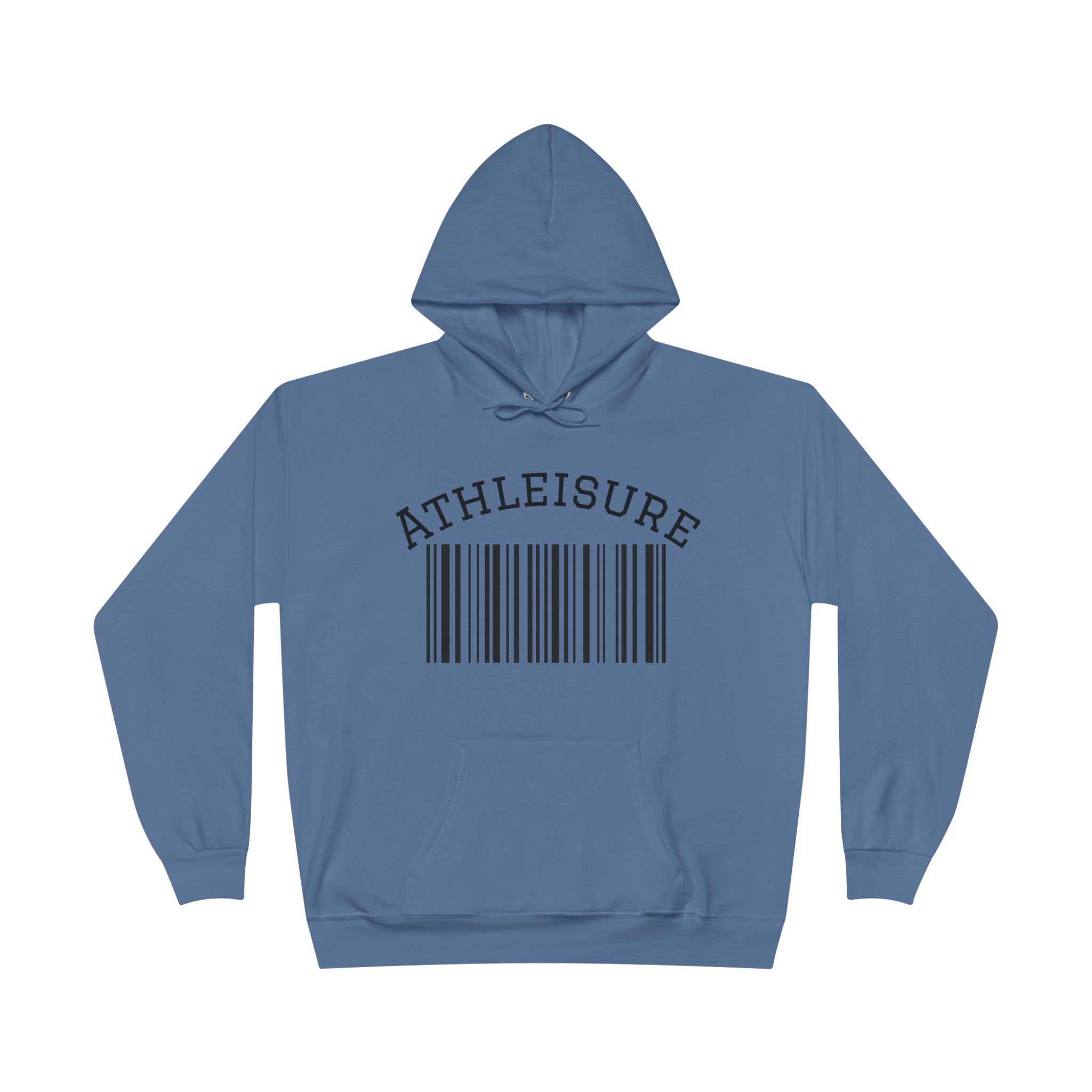 Unisex Eco-Friendly Hoodie with Barcode Design Sweatshirt - Image 57