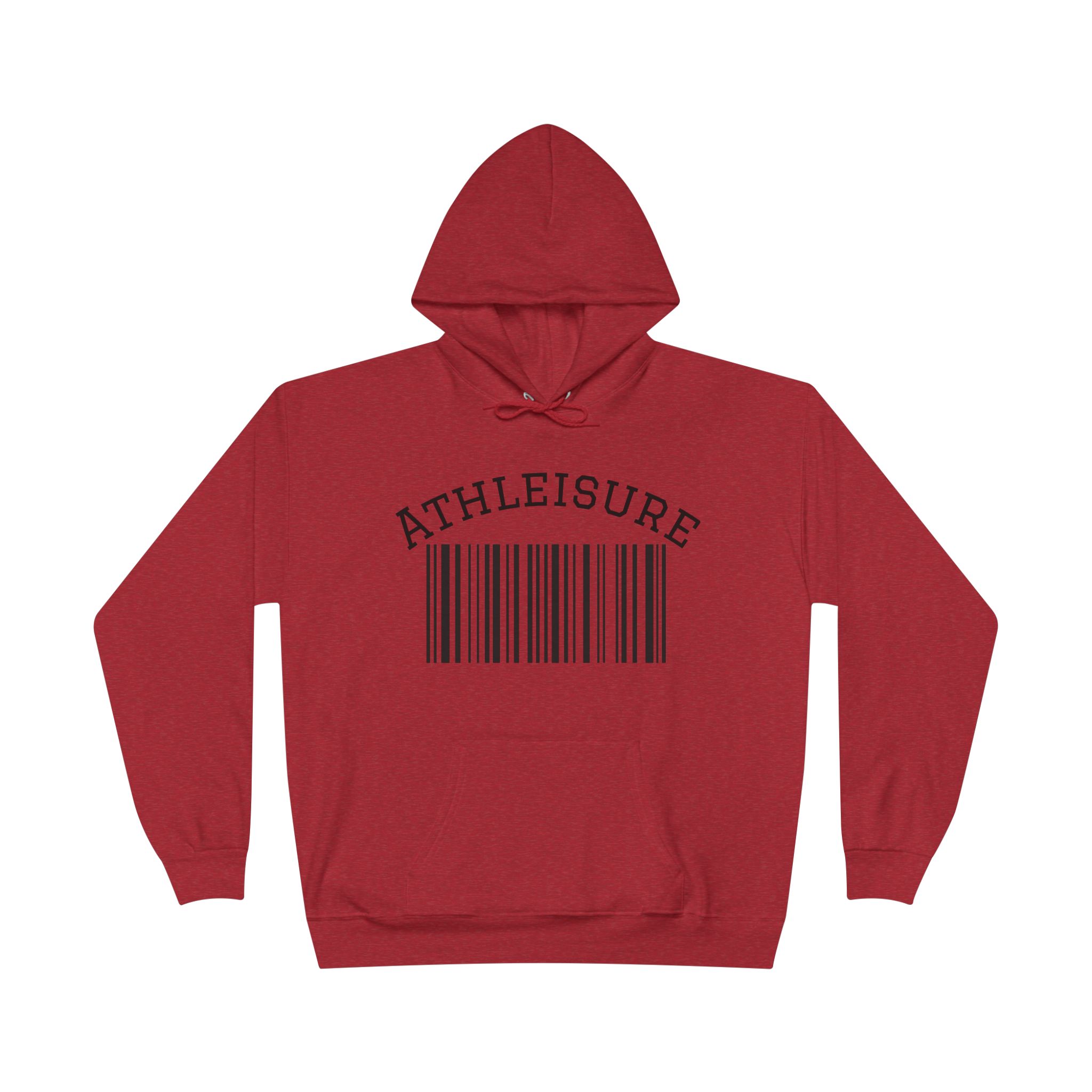Unisex Eco-Friendly Hoodie with Barcode Design Sweatshirt - Image 69