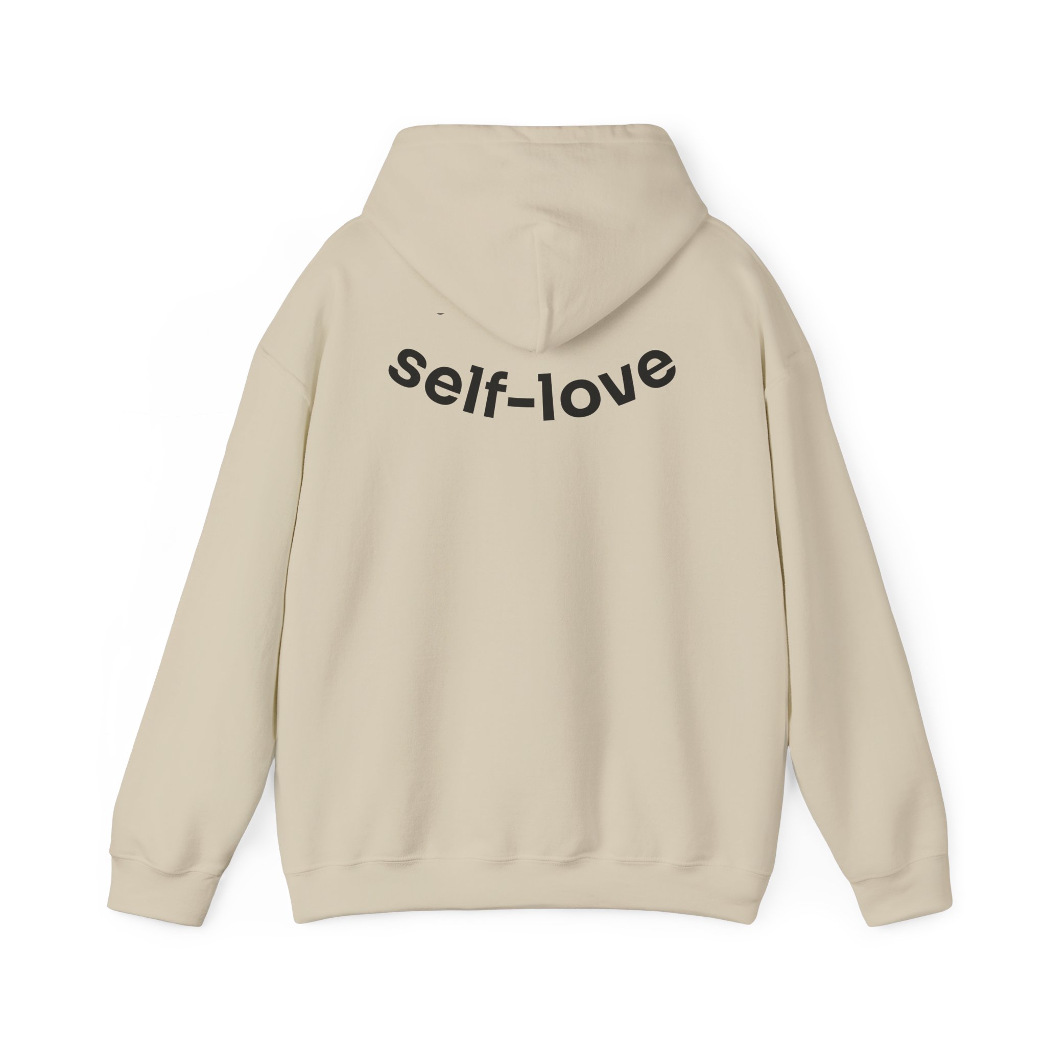 Unisex Hoodie with 'i-Amor Self Love' letters. By Molanizzi