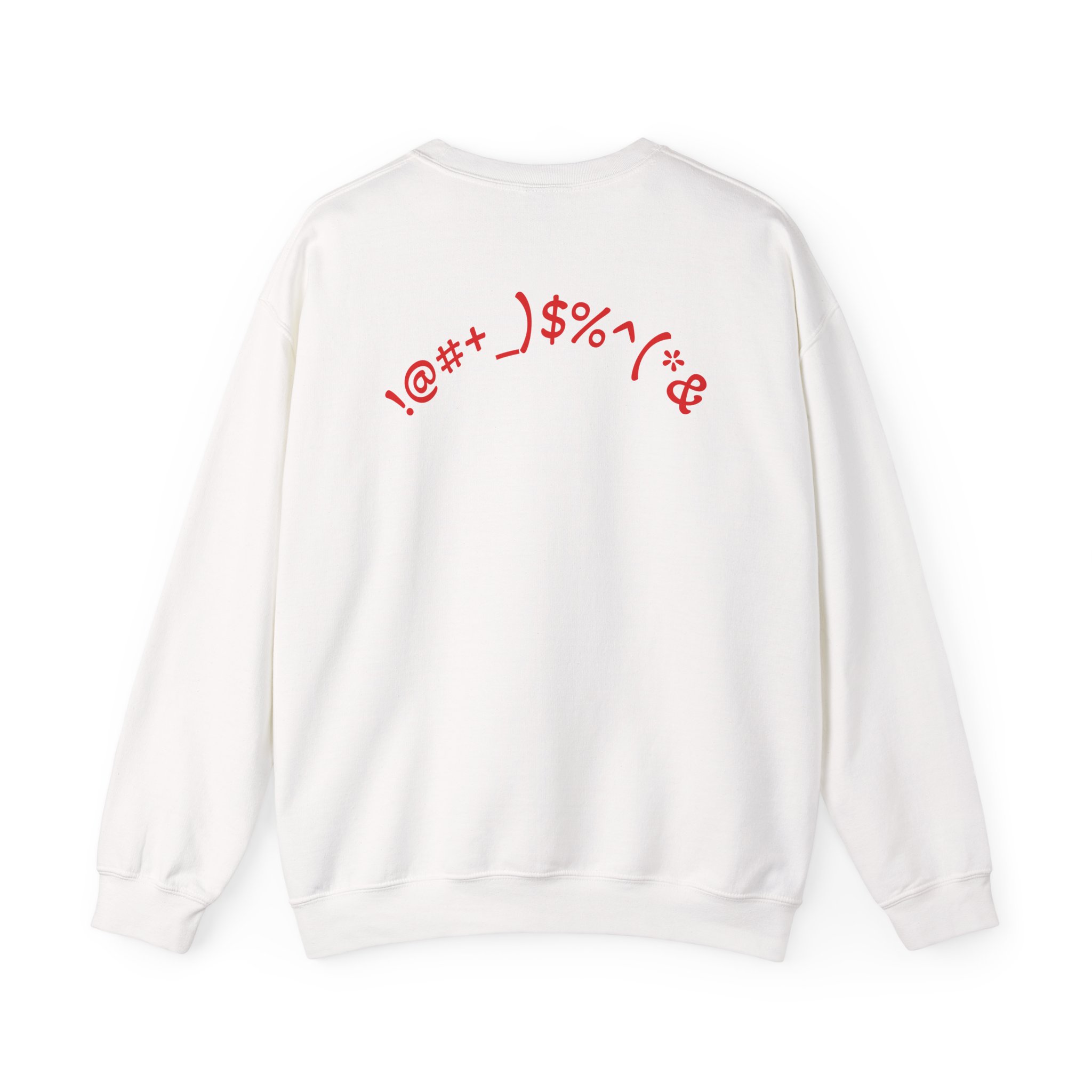 Cozy Crewneck Unisex Sweatshirt with Self Aura letters by Molanizzi