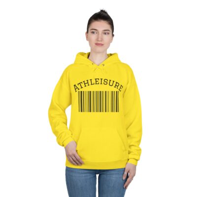 Unisex Eco-Friendly Hoodie with Barcode Design Sweatshirt
