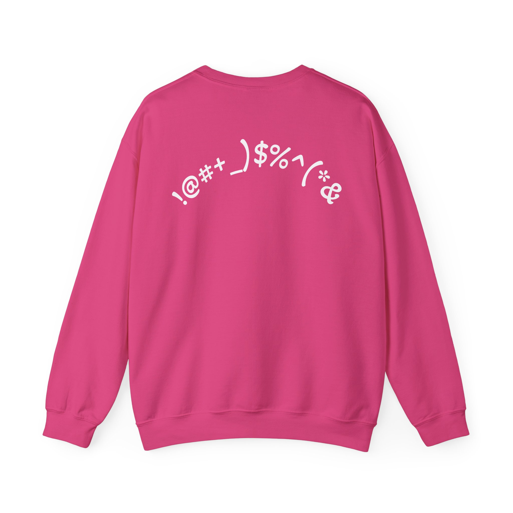 Cozy Crewneck Unisex Sweatshirt with Self Aura letters by Molanizzi