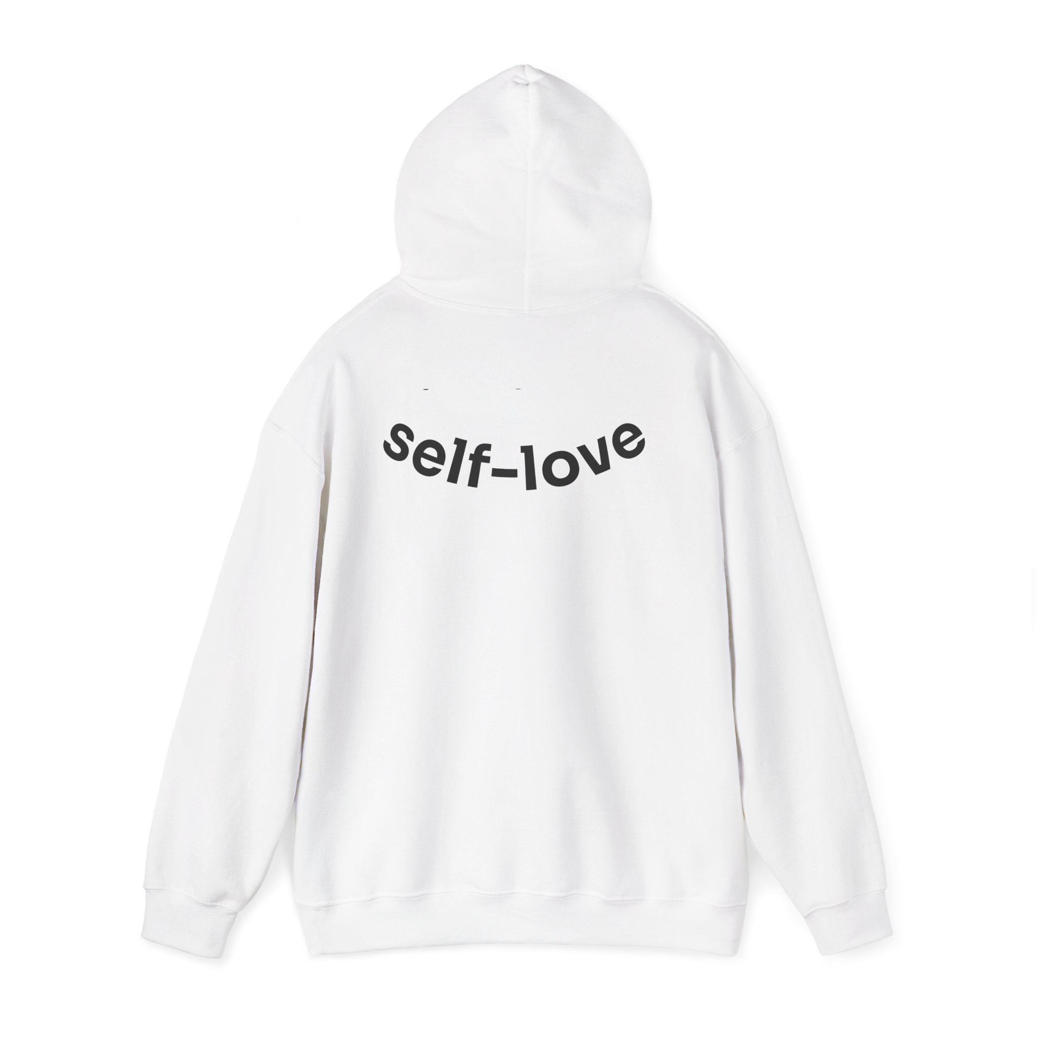 Unisex Hoodie with 'i-Amor Self Love' letters. By Molanizzi