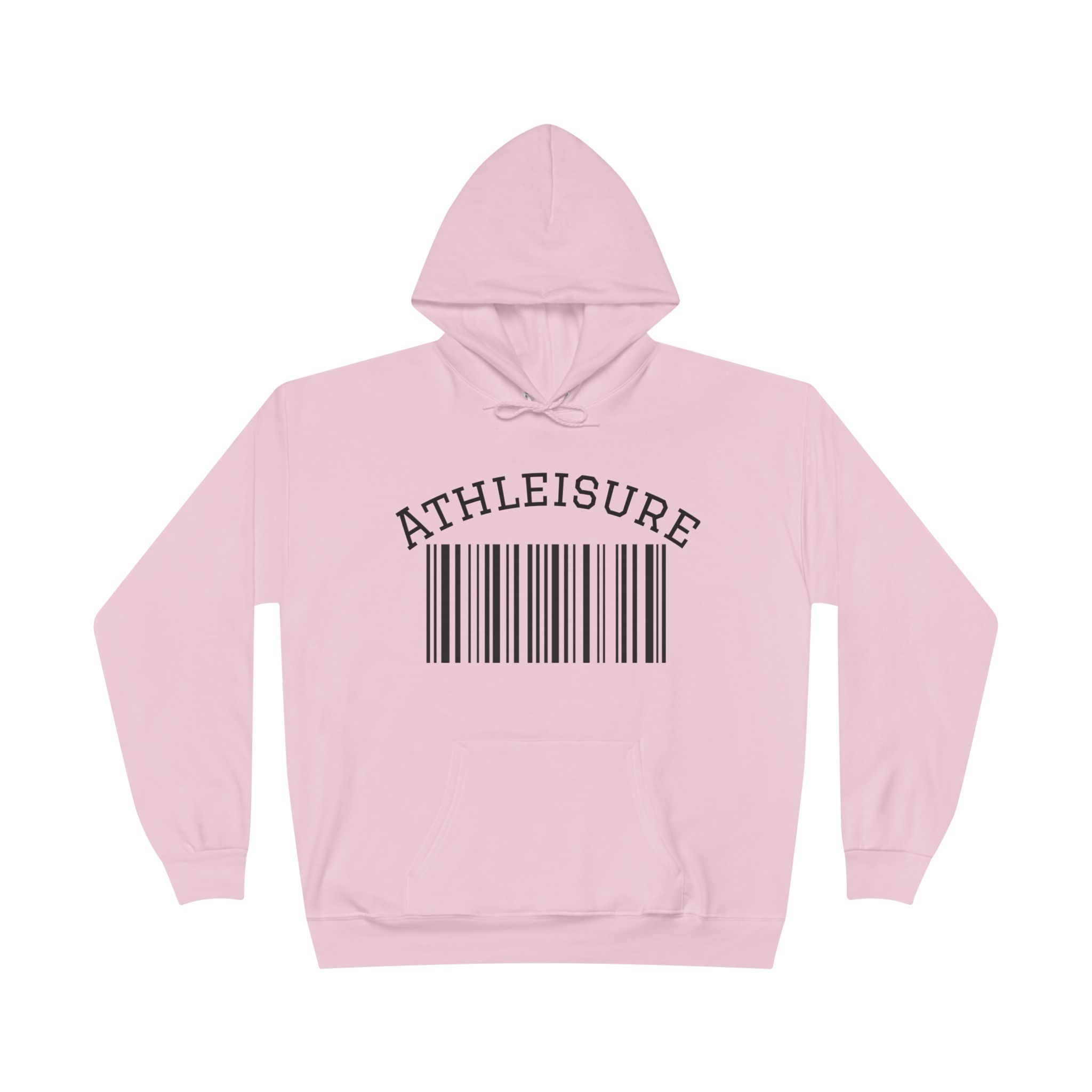 Unisex Eco-Friendly Hoodie with Barcode Design Sweatshirt - Image 61