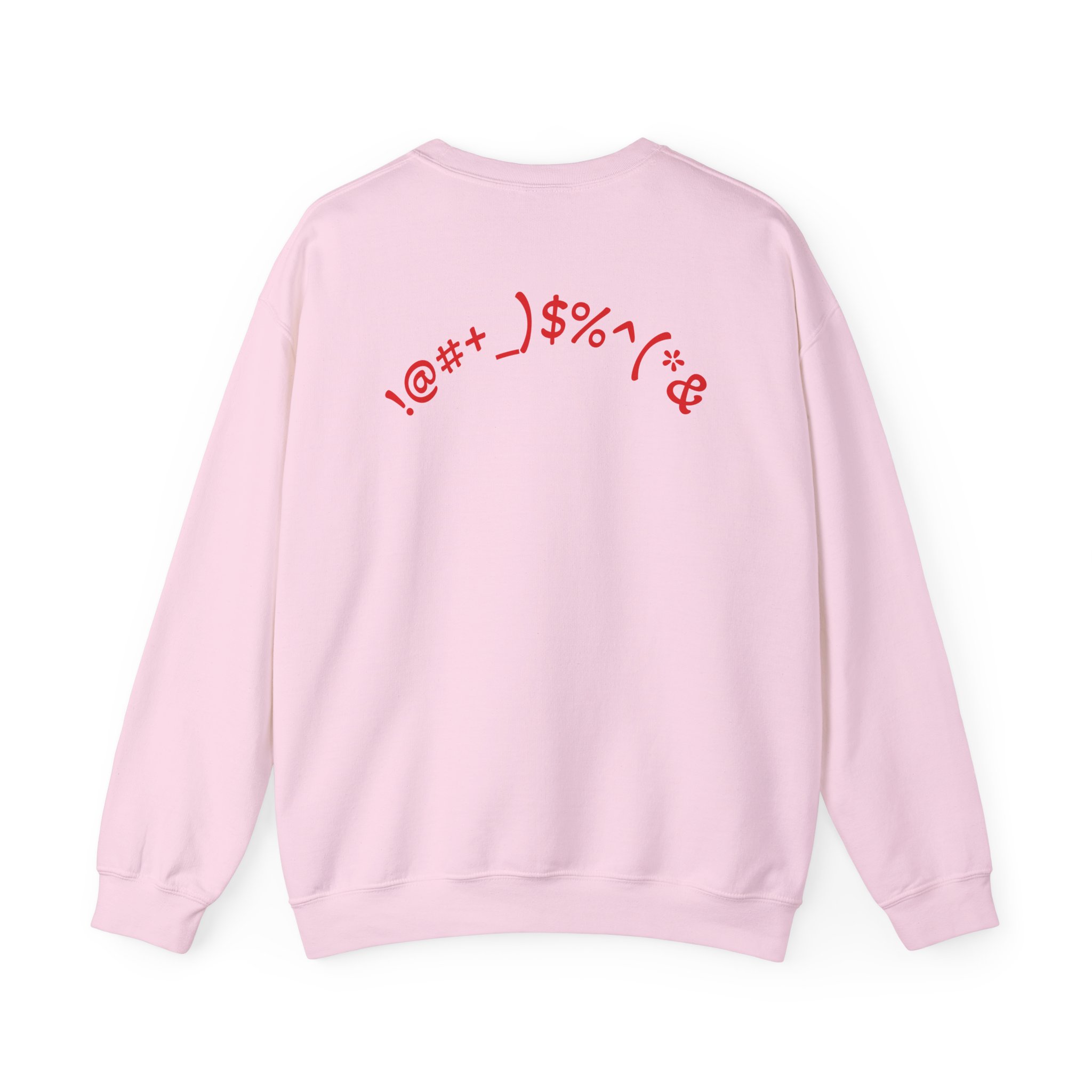 Cozy Crewneck Unisex Sweatshirt with Self Aura letters by Molanizzi