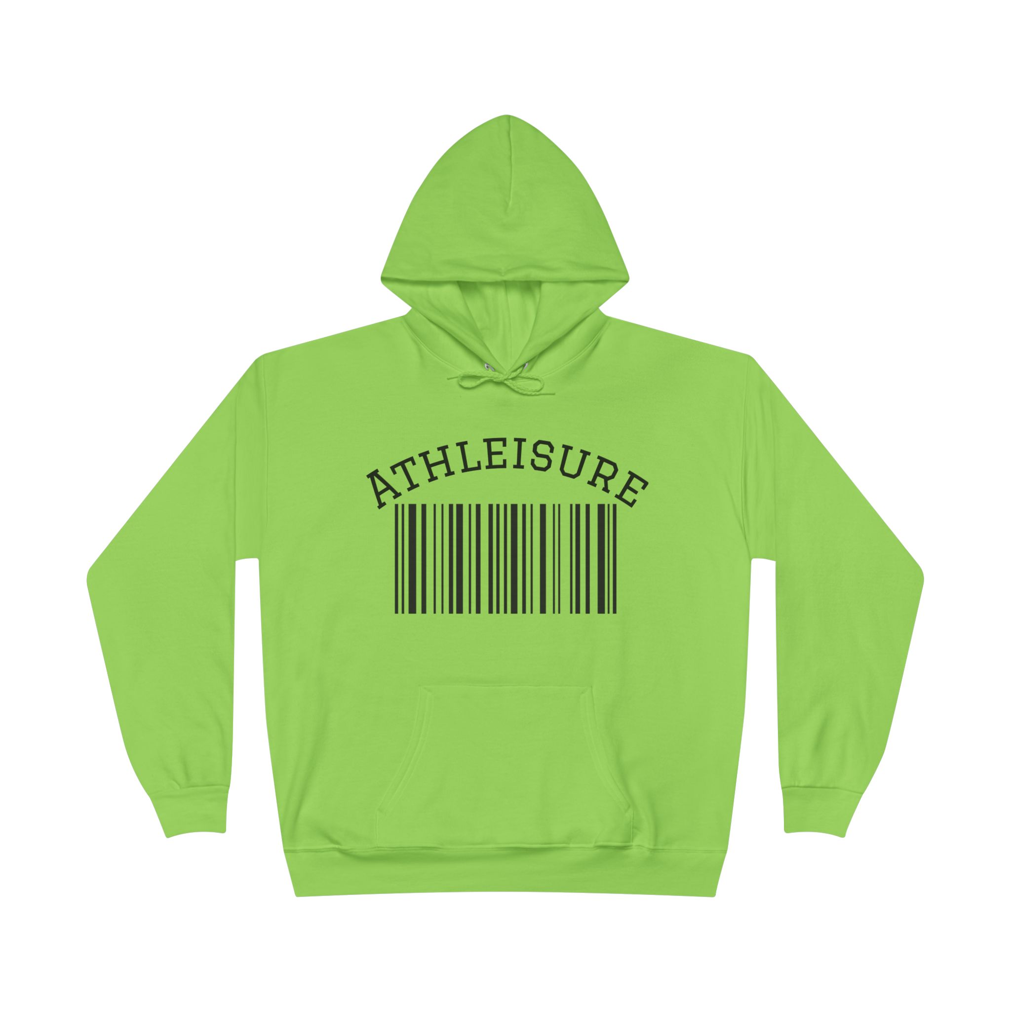 Unisex Eco-Friendly Hoodie with Barcode Design Sweatshirt - Image 41