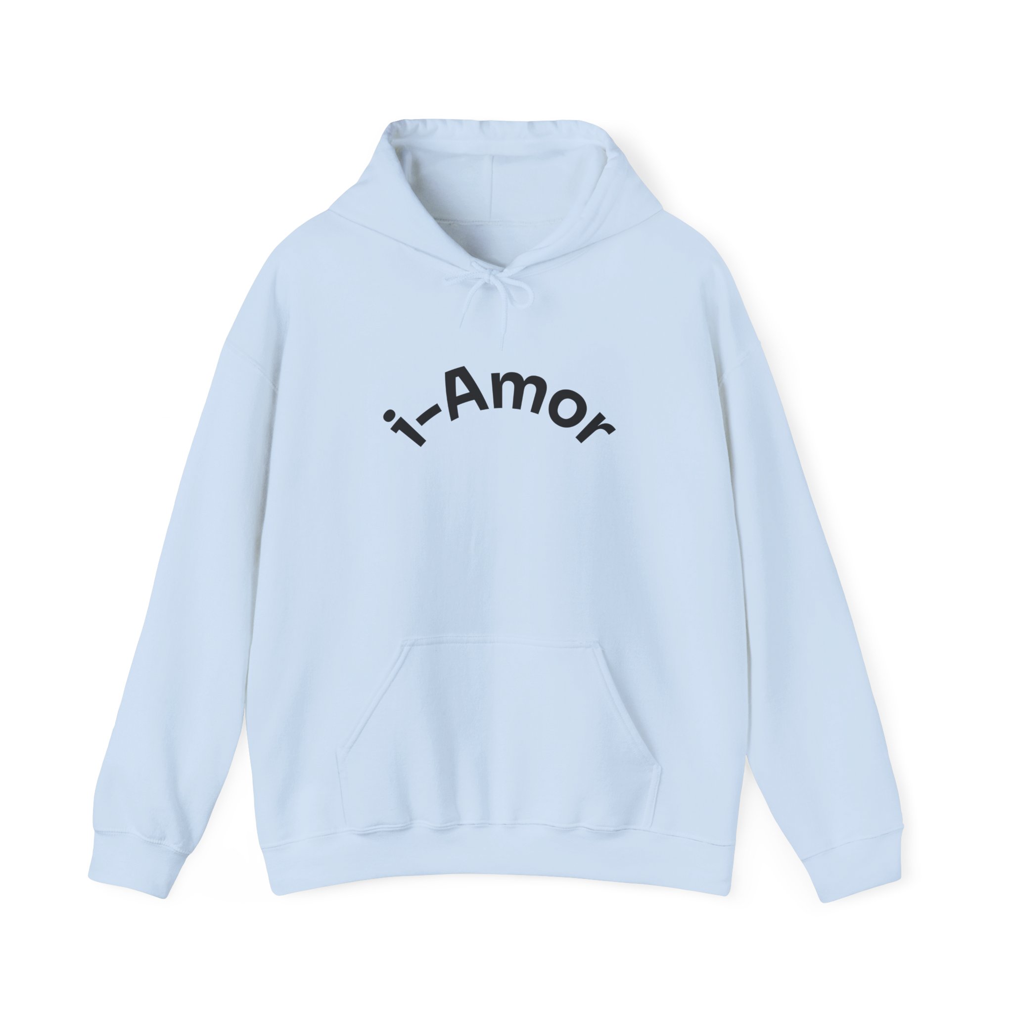 Unisex Hoodie with 'i-Amor Self Love' letters. By Molanizzi