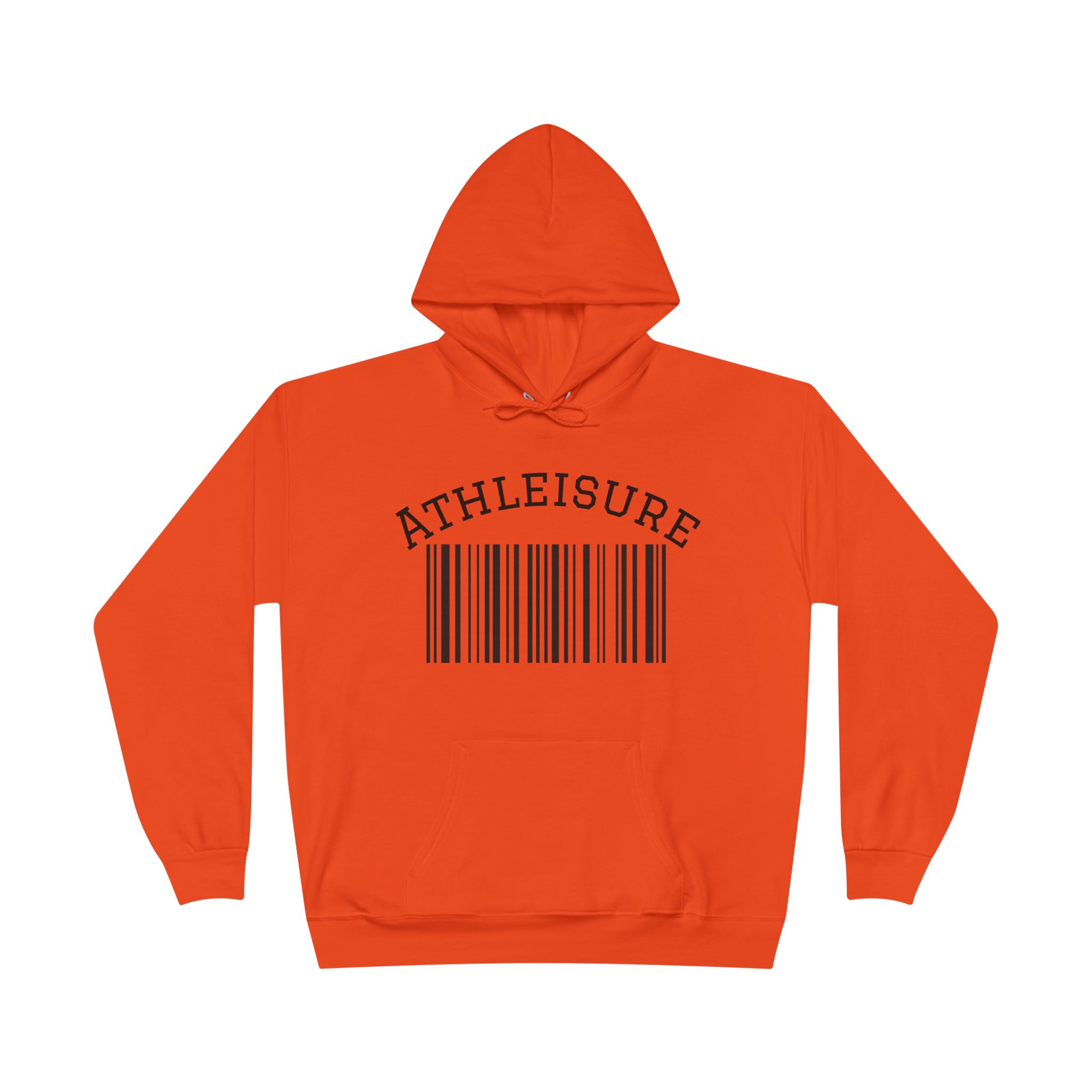 Unisex Eco-Friendly Hoodie with Barcode Design Sweatshirt - Image 13