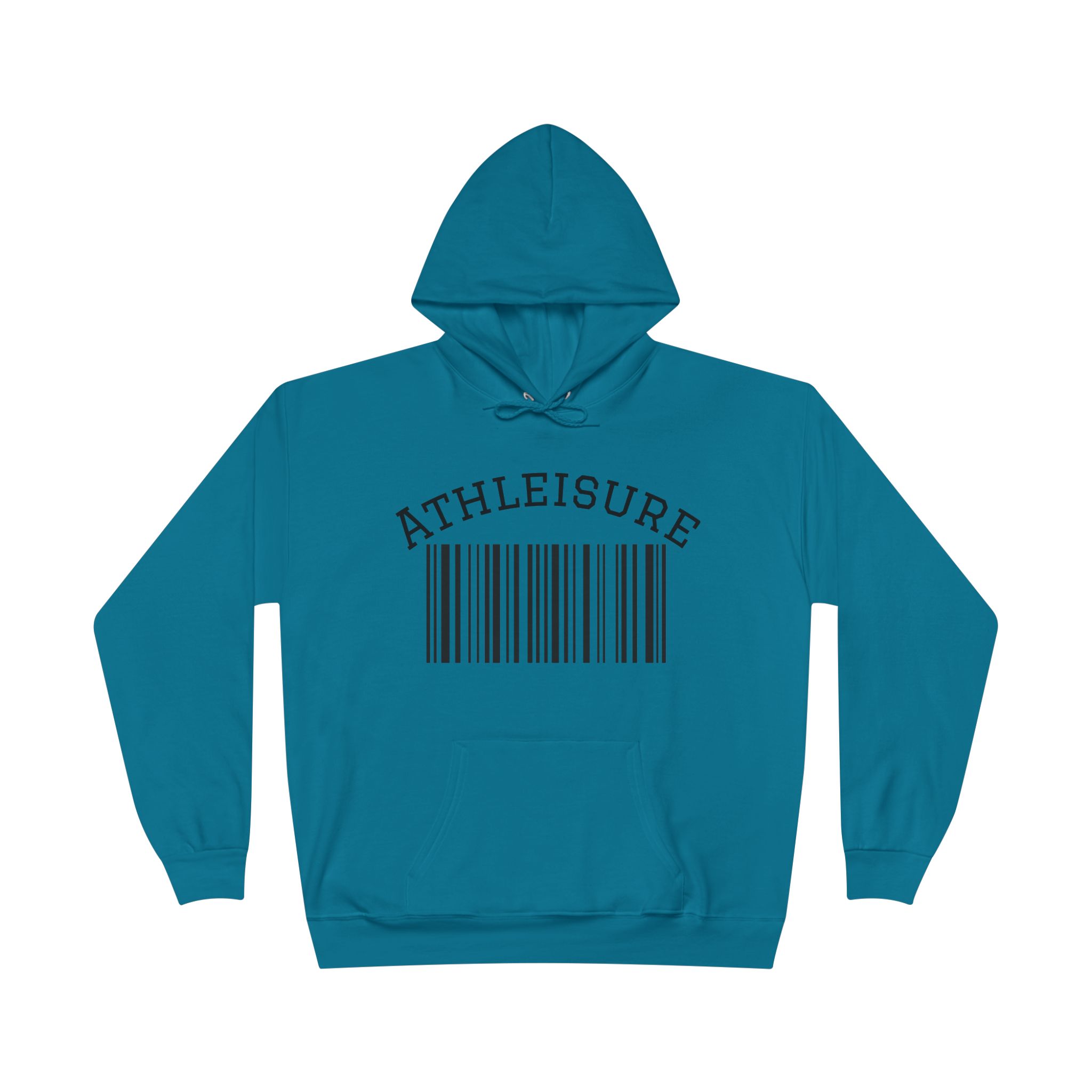 Unisex Eco-Friendly Hoodie with Barcode Design Sweatshirt - Image 49