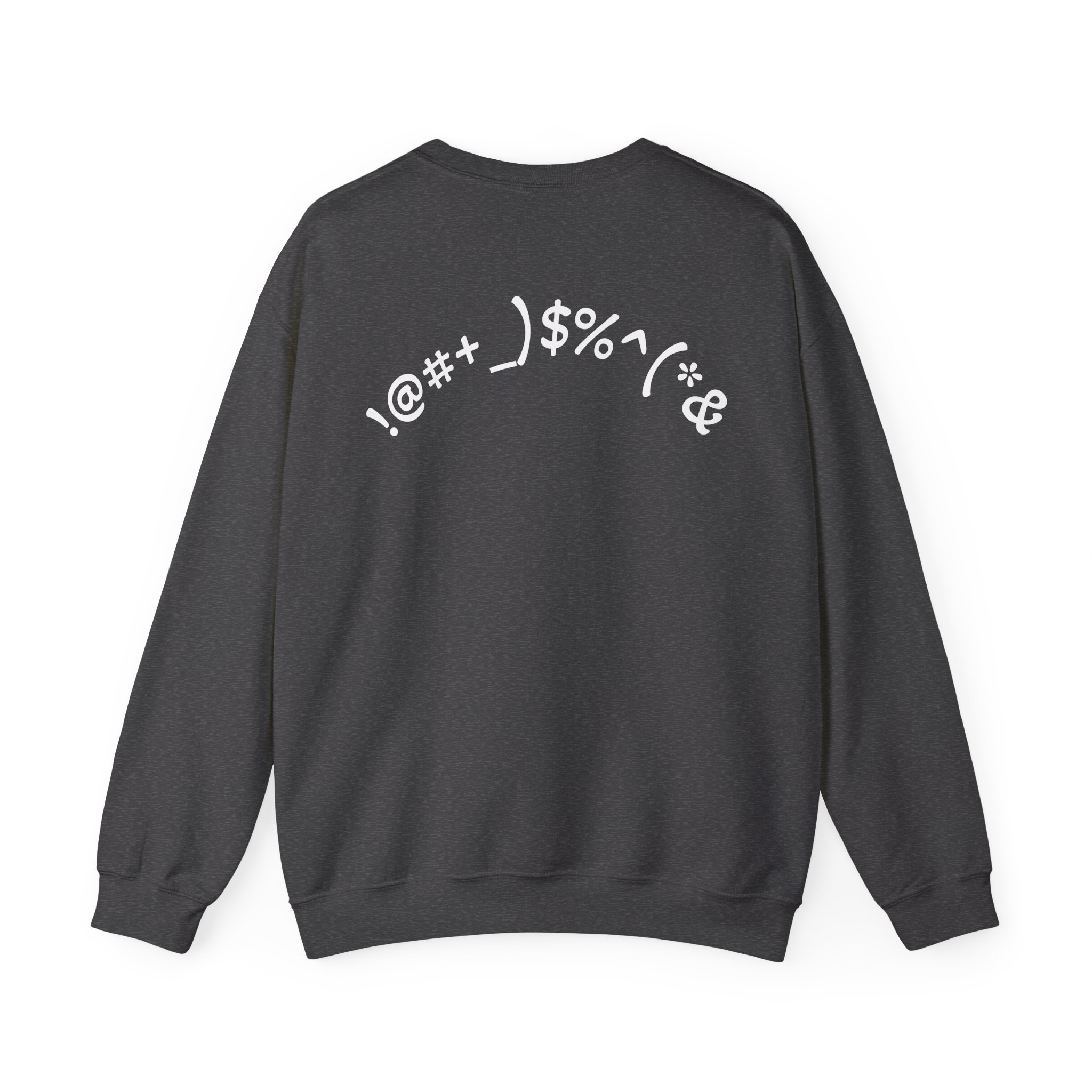 Cozy Crewneck Unisex Sweatshirt with Self Aura letters by Molanizzi