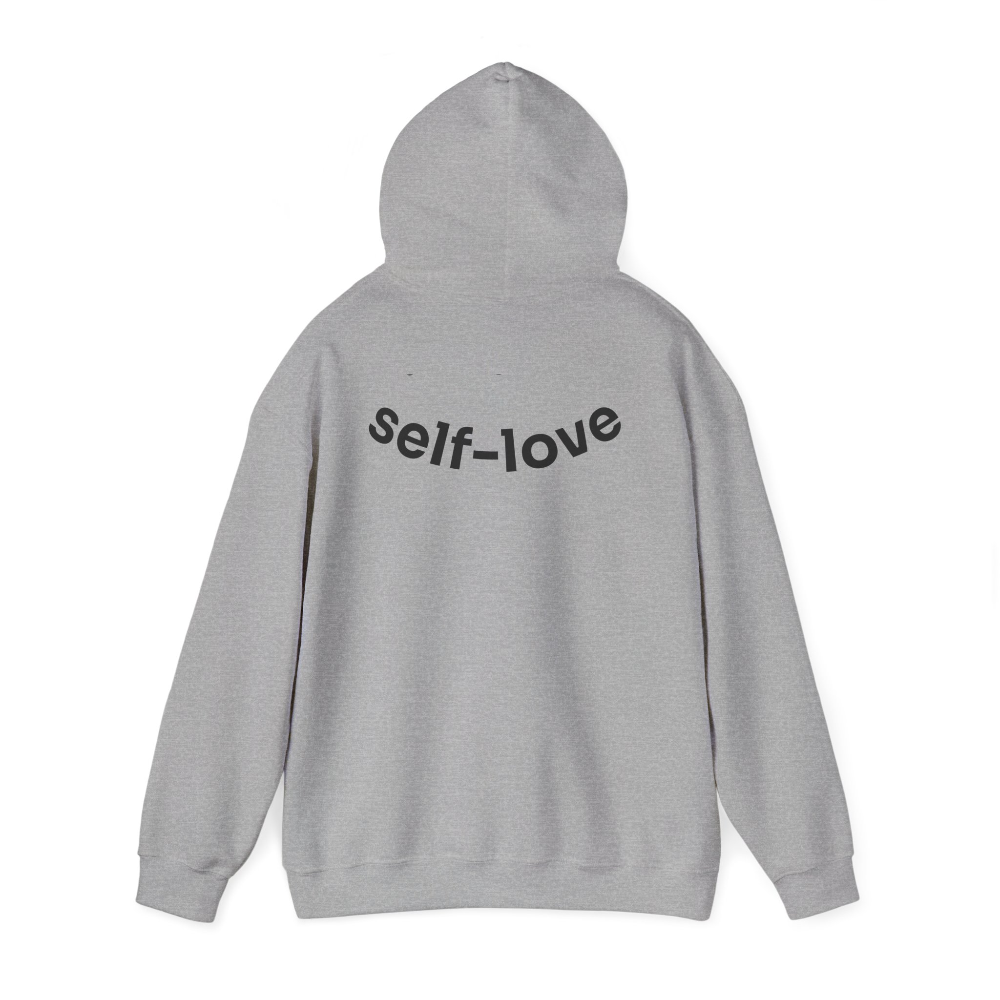 Unisex Hoodie with 'i-Amor Self Love' letters. By Molanizzi