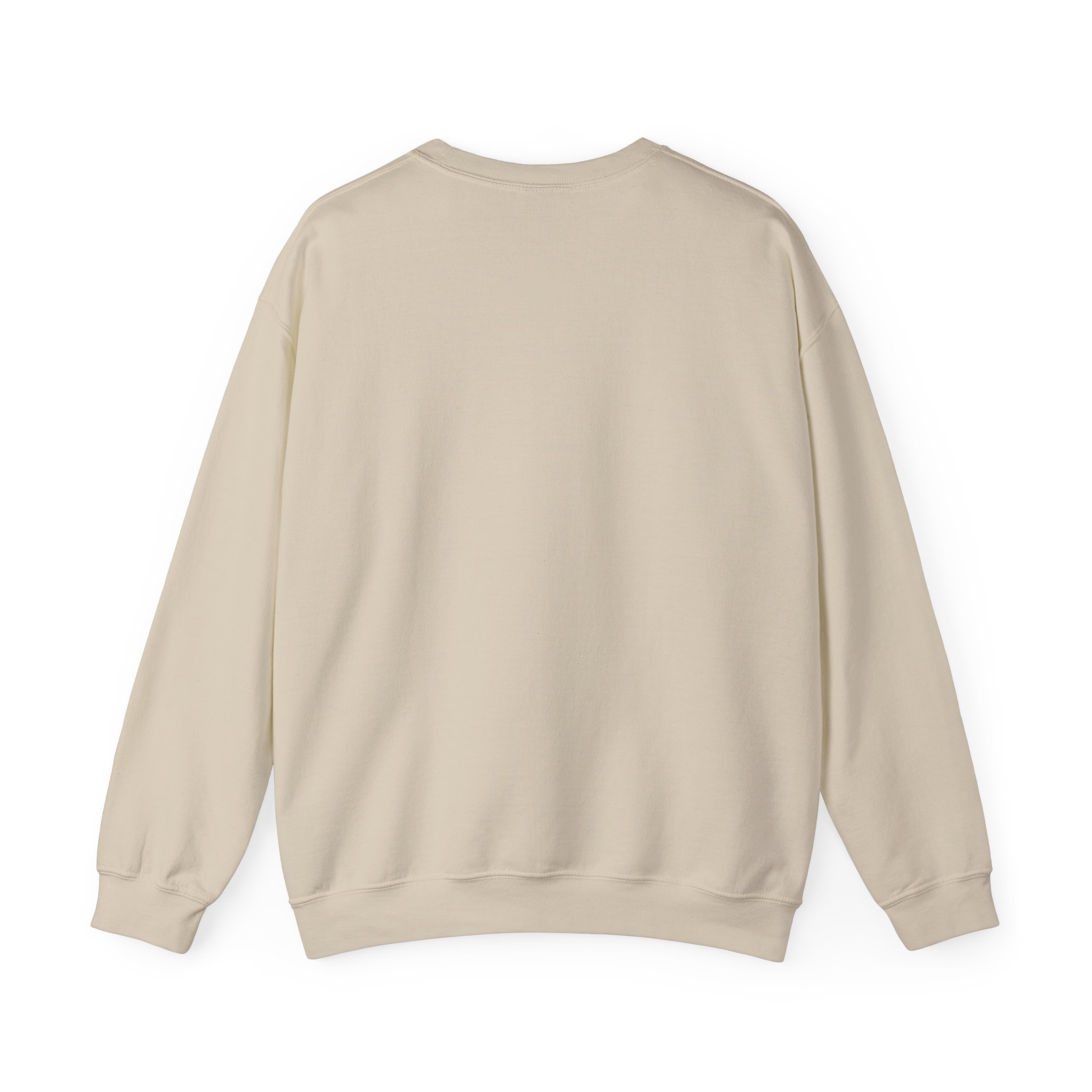 Crewneck sweatshirt with "#tagme!" barcode graphic by Molanizzi