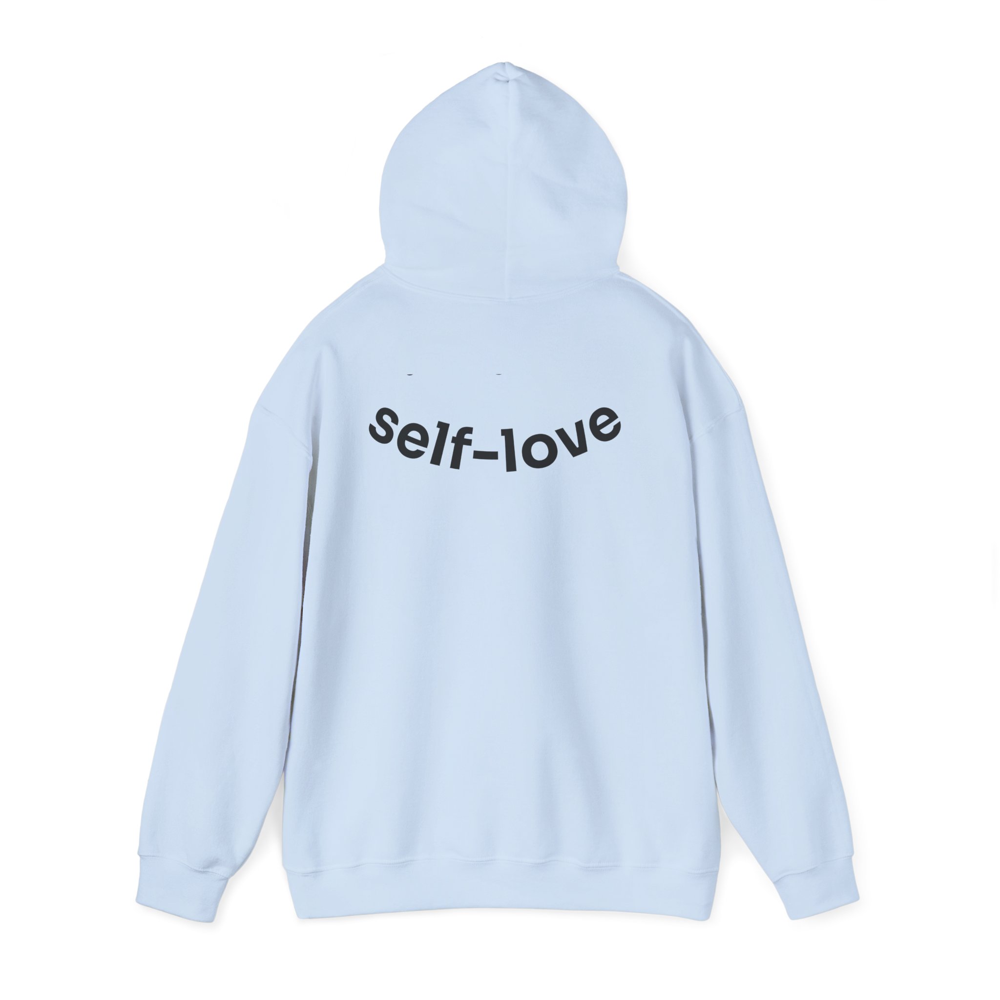 Unisex Hoodie with 'i-Amor Self Love' letters. By Molanizzi